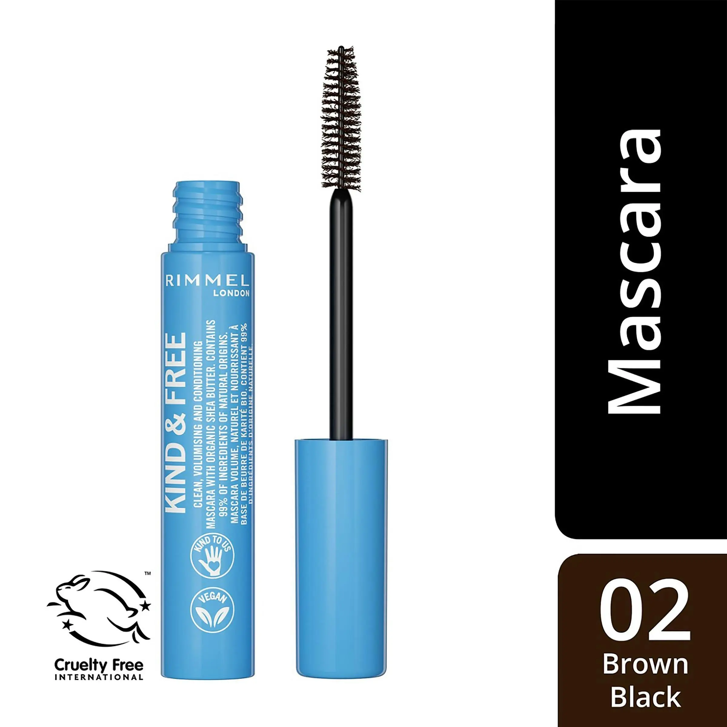 Rimmel Kind & Free Mascara #002 Brown Black