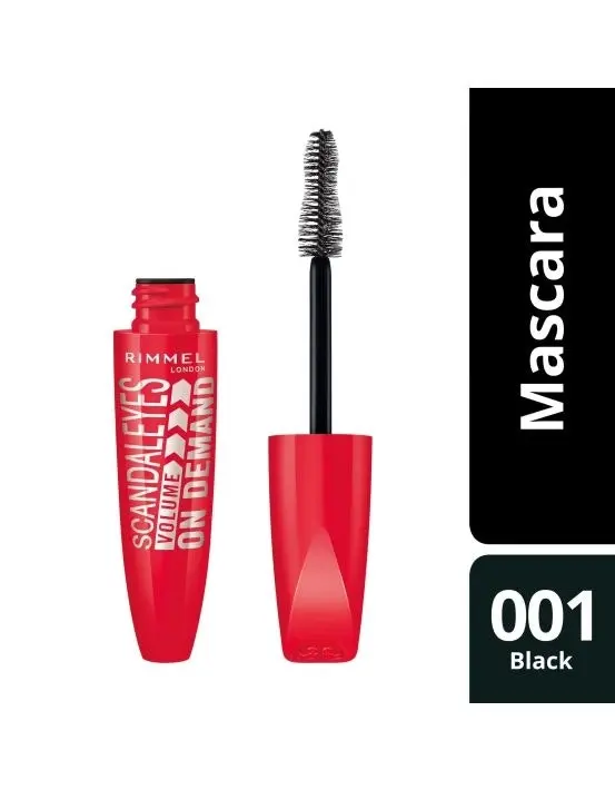 Rimmel Scandal'Eyes Volume On Demand Mascara Black