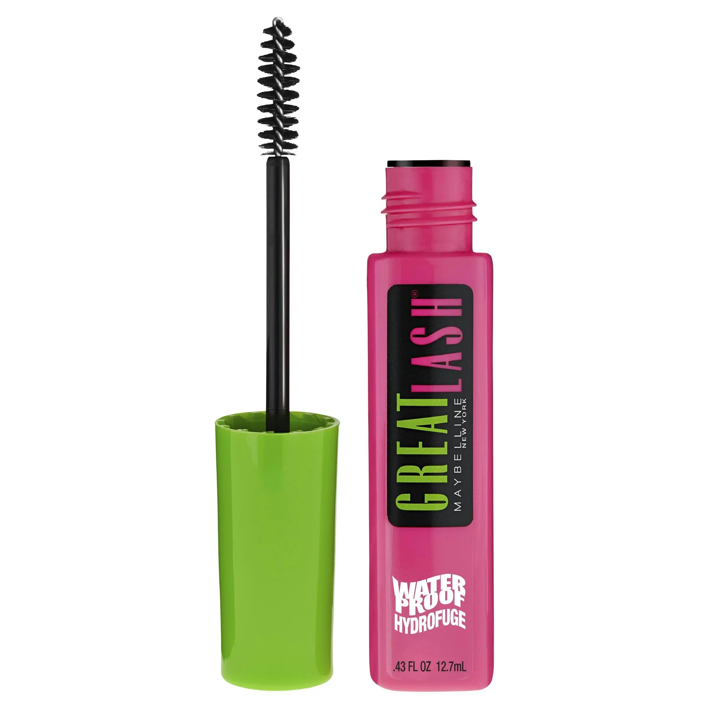 Maybelline Great Lash Volumizing Waterproof Mascara - Very Black