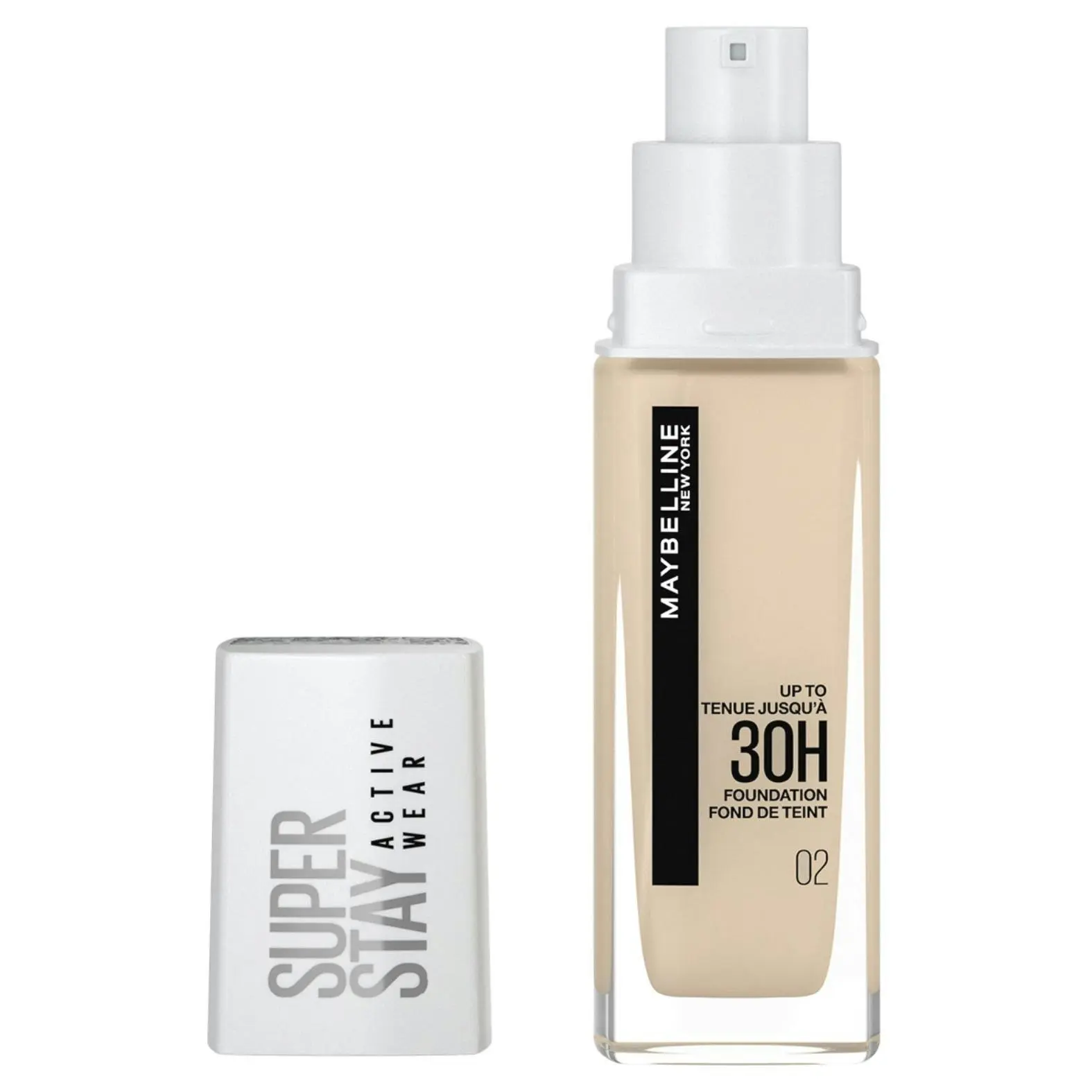 Maybelline Superstay 30 Hour Foundation 2 Naked Ivory