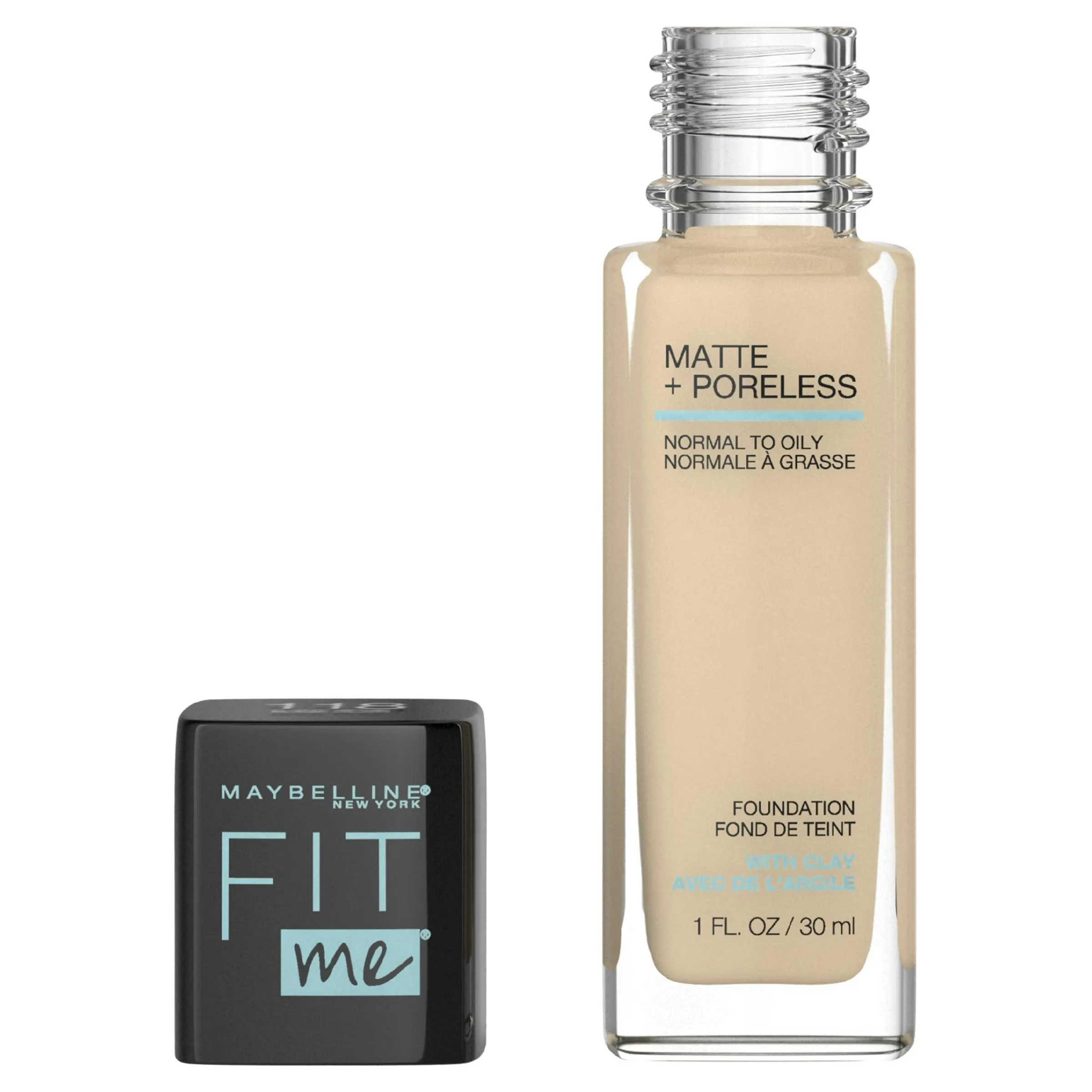 Maybelline Fit Me Matte & Poreless Mattifying Liquid Foundation Light Beige 118