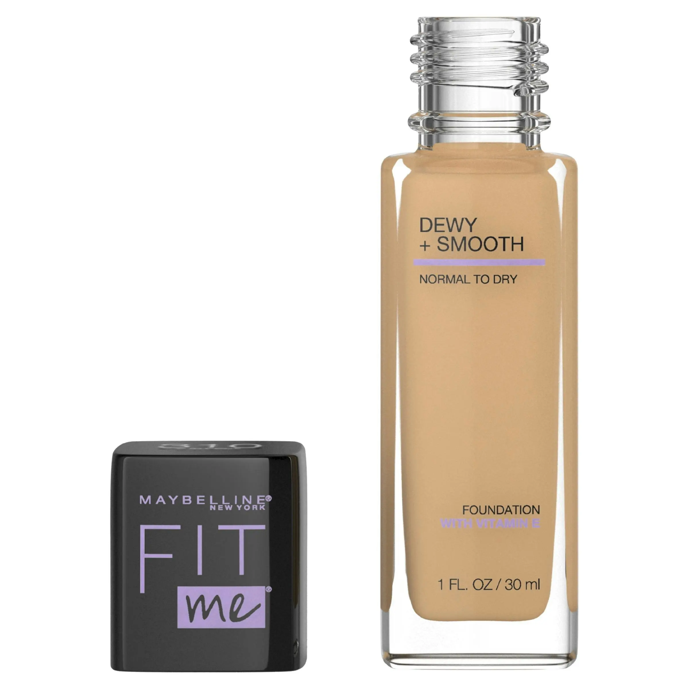 Maybelline Fit Me Dewy & Smooth Foundation 310 Sun Beige