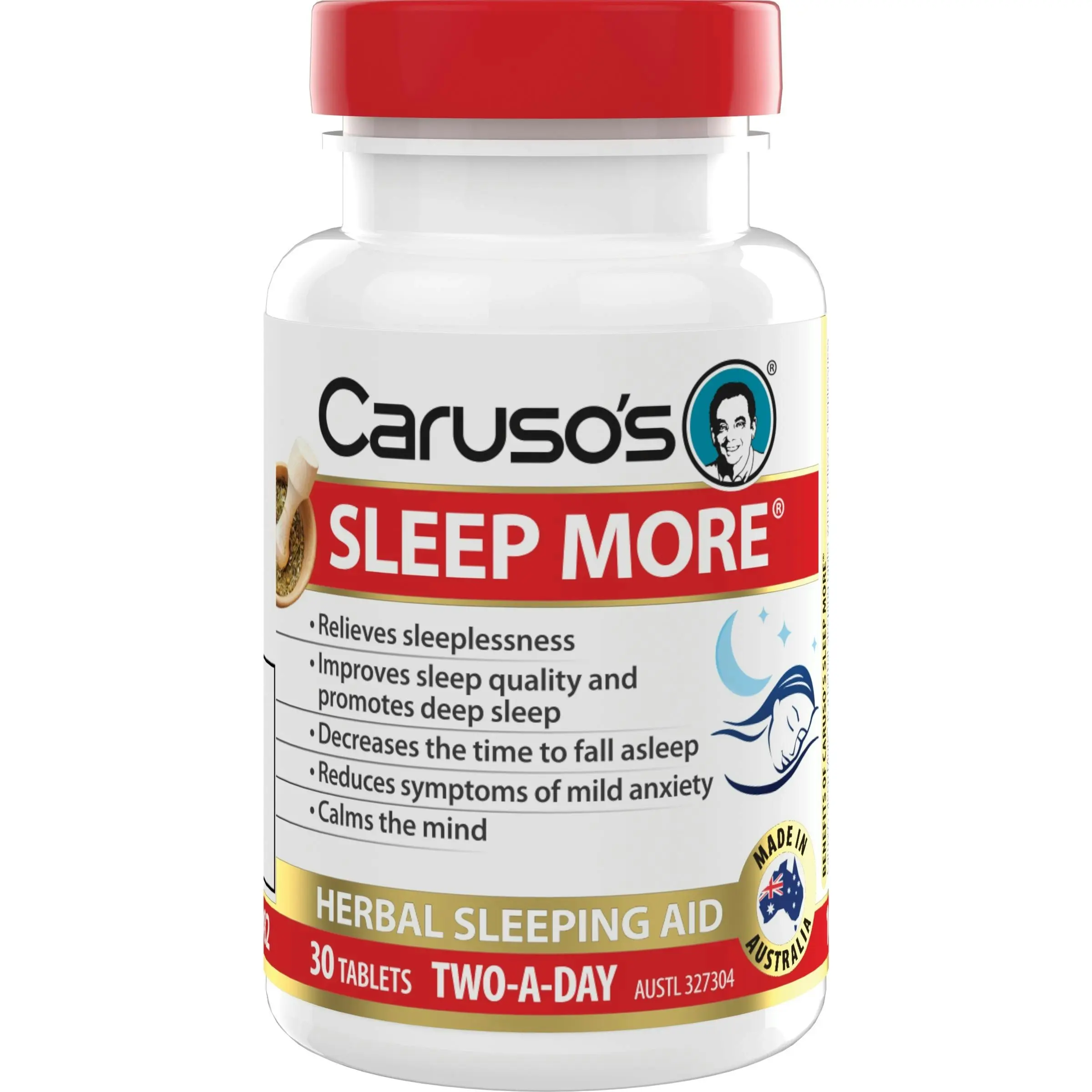 Caruso's Natural Health Sleep More 30 Tablets