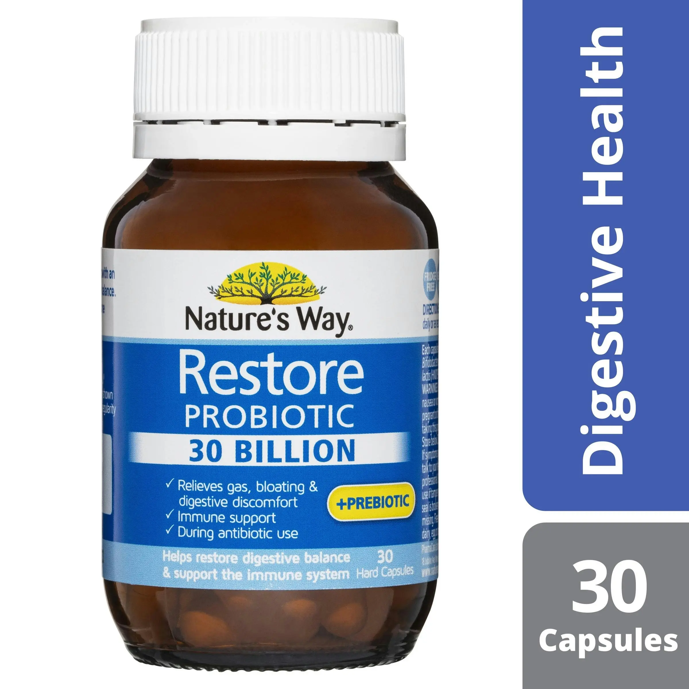 Nature's Way Restore Probiotic 30 Billion 30 Capsules