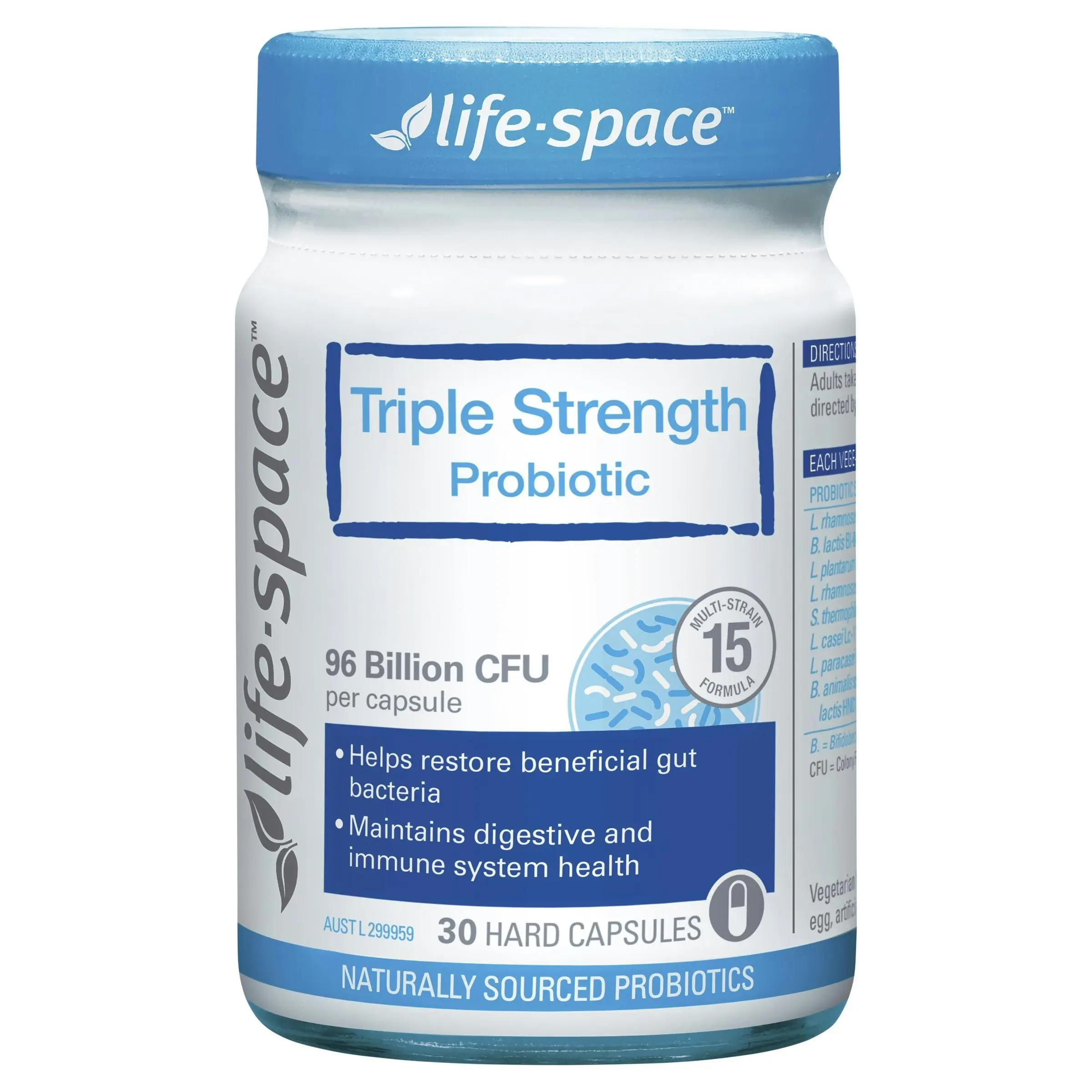 Life-Space Triple Strength Probiotic 30 Hard Capsules