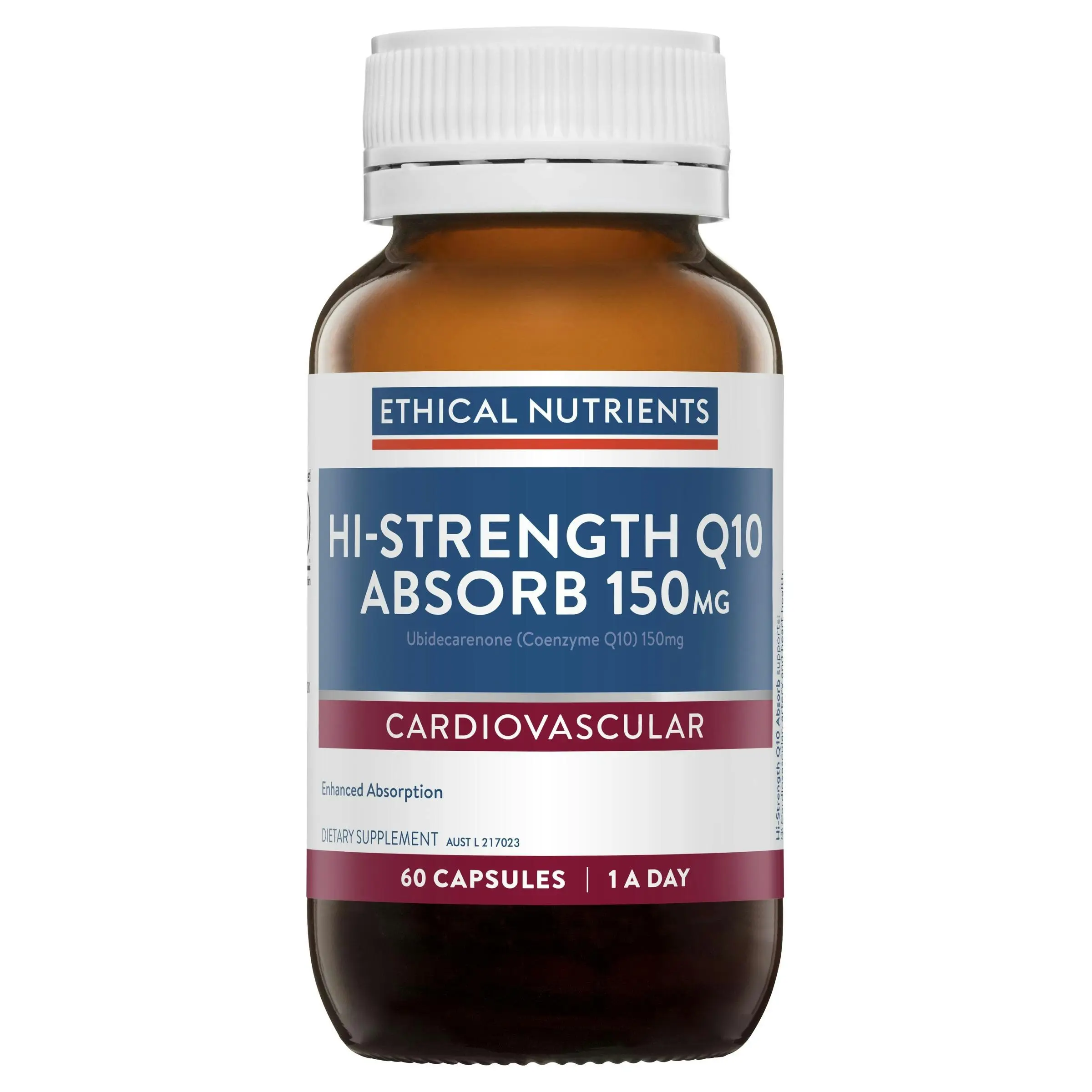 Ethical Nutrients Hi-Strength Q10 Absorb 150mg 60 Capsules