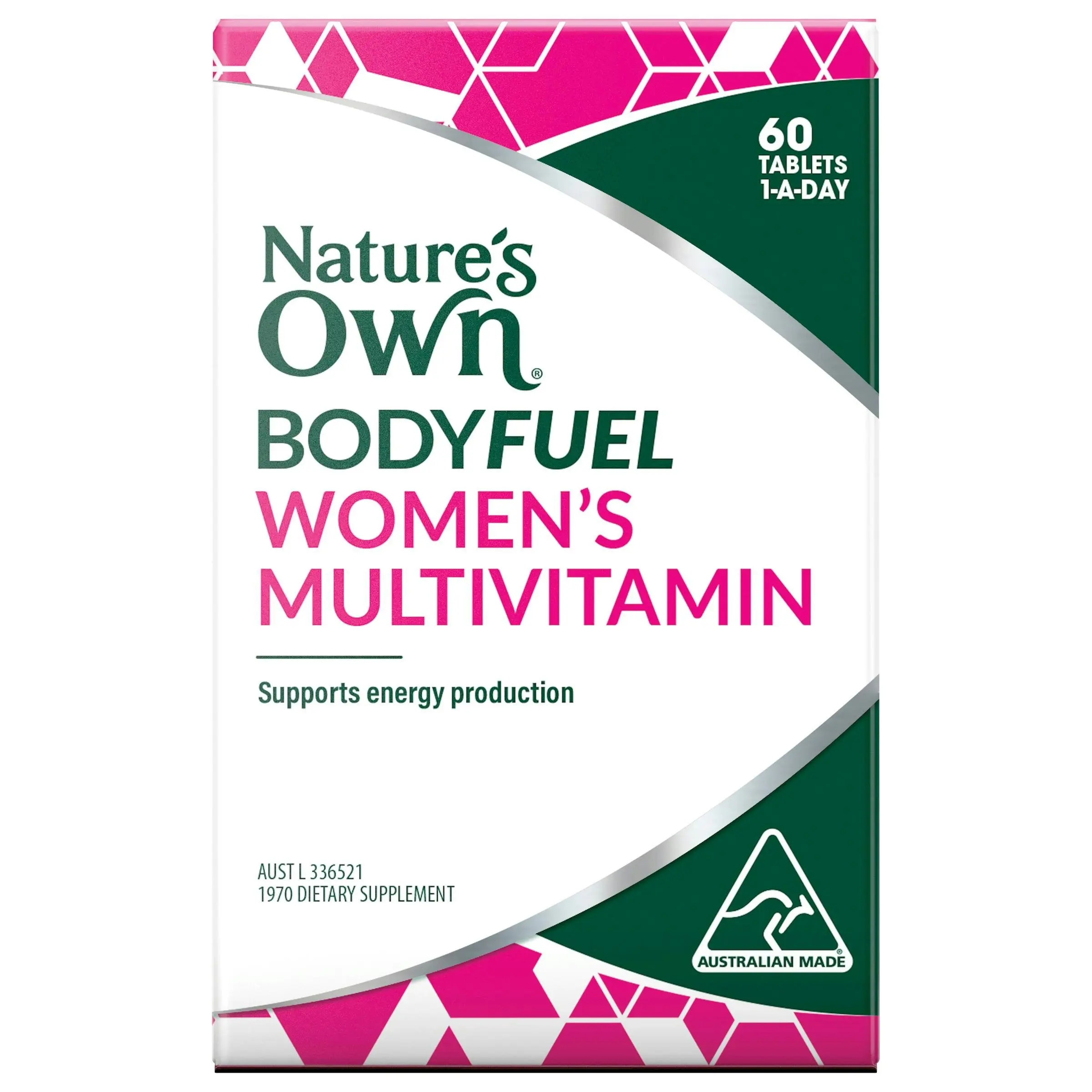 Nature's Own Bodyfuel Womens Multivitamin 60 Tablets