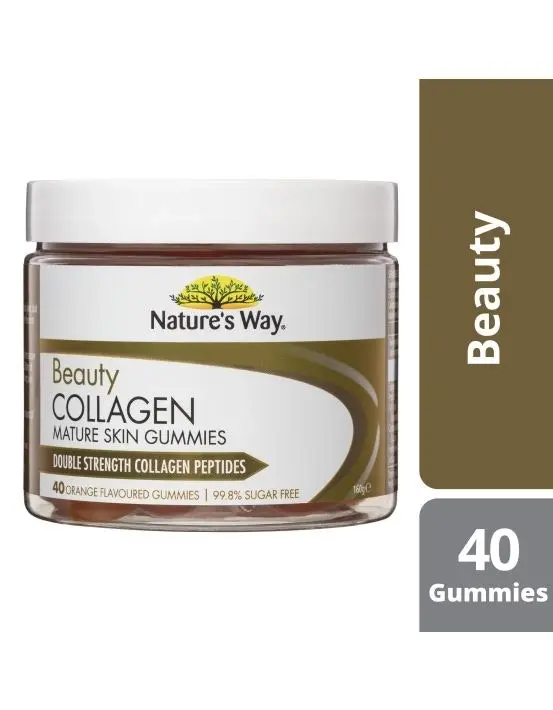 Nature's Way Beauty Collagen Mature Skin 40 Gummies