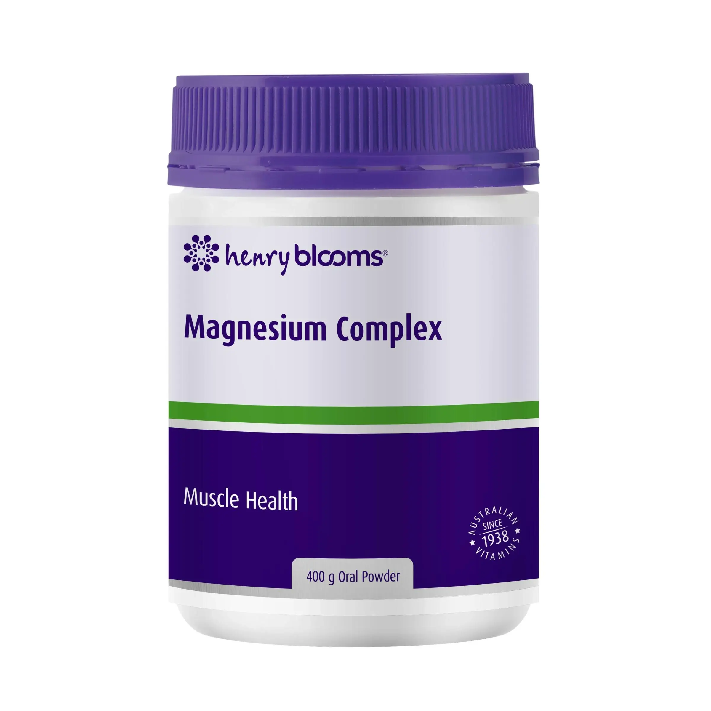 Henry Blooms Magnesium Complex 400g Powder Bulk Pack