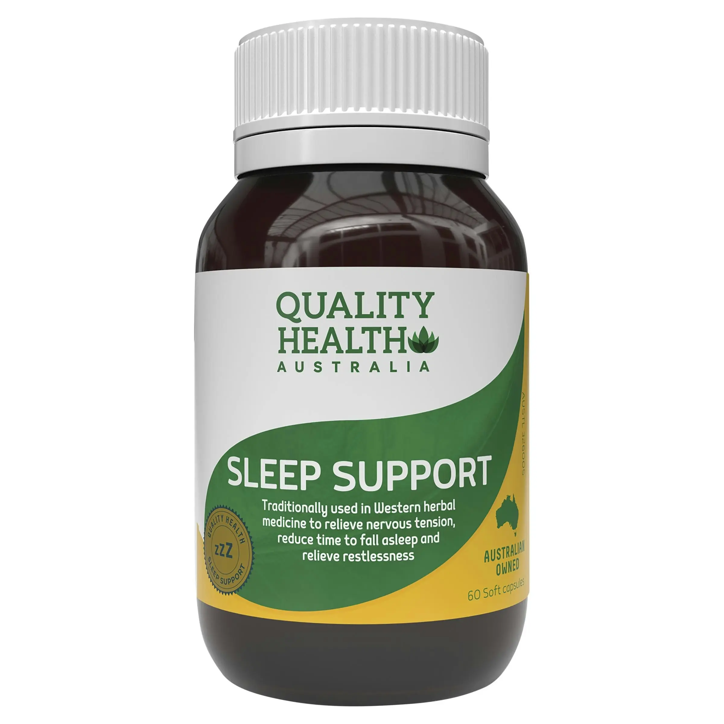 Quality Health Calm + Sleep 60 Capsules