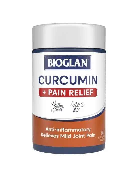 Bioglan Curcumin Plus Pain Relief 50 Tablets