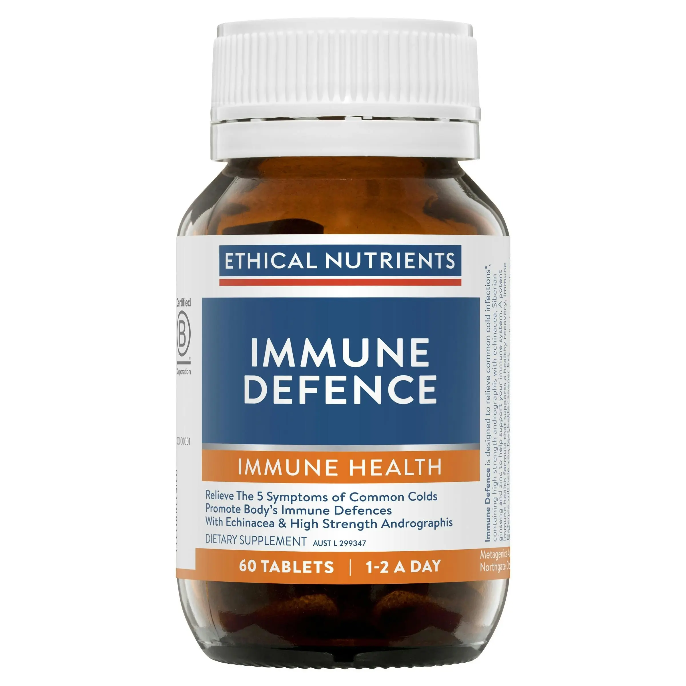 Ethical Nutrients Immune Defence 60 Capsules