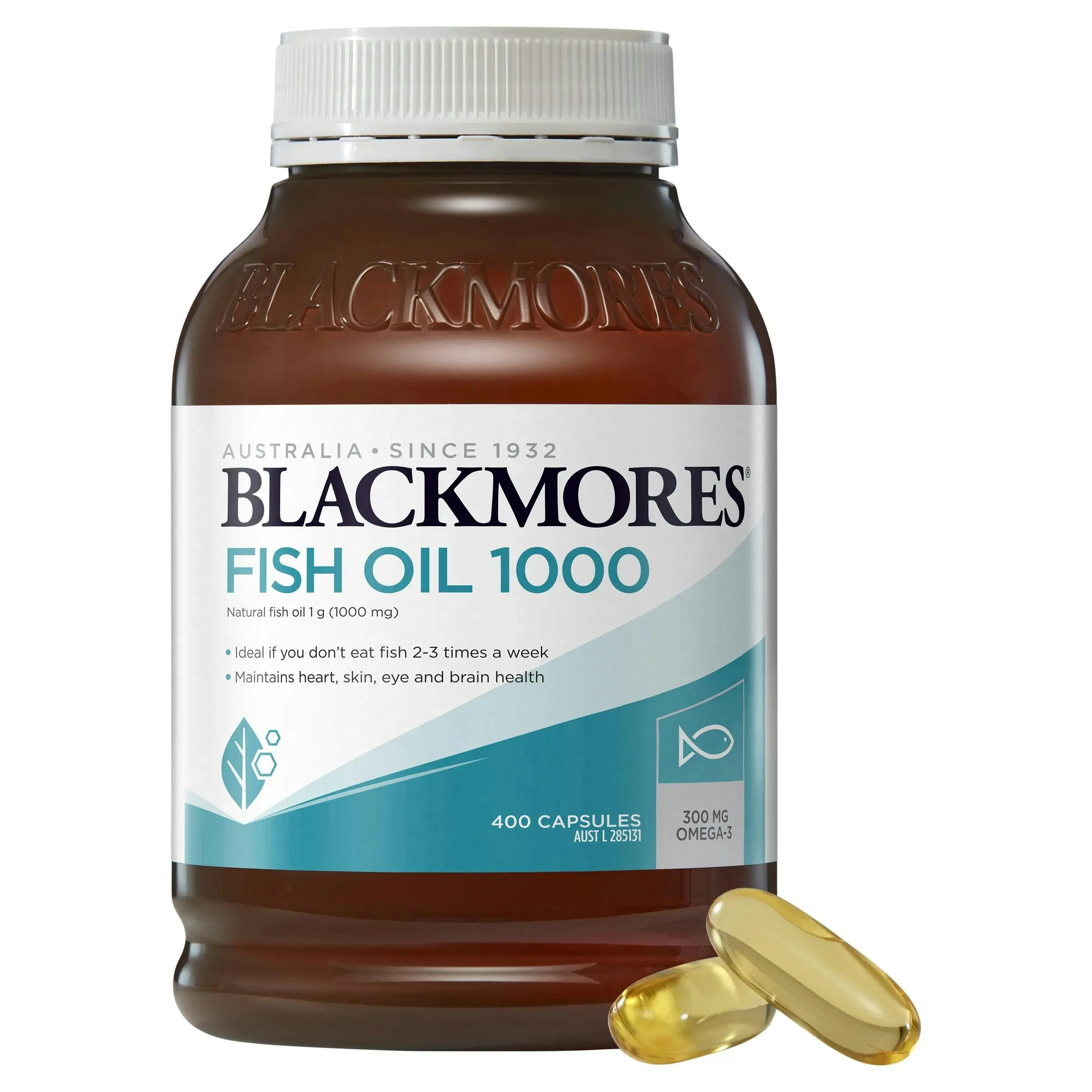 Blackmores Fish Oil 1000mg 400 Capsules