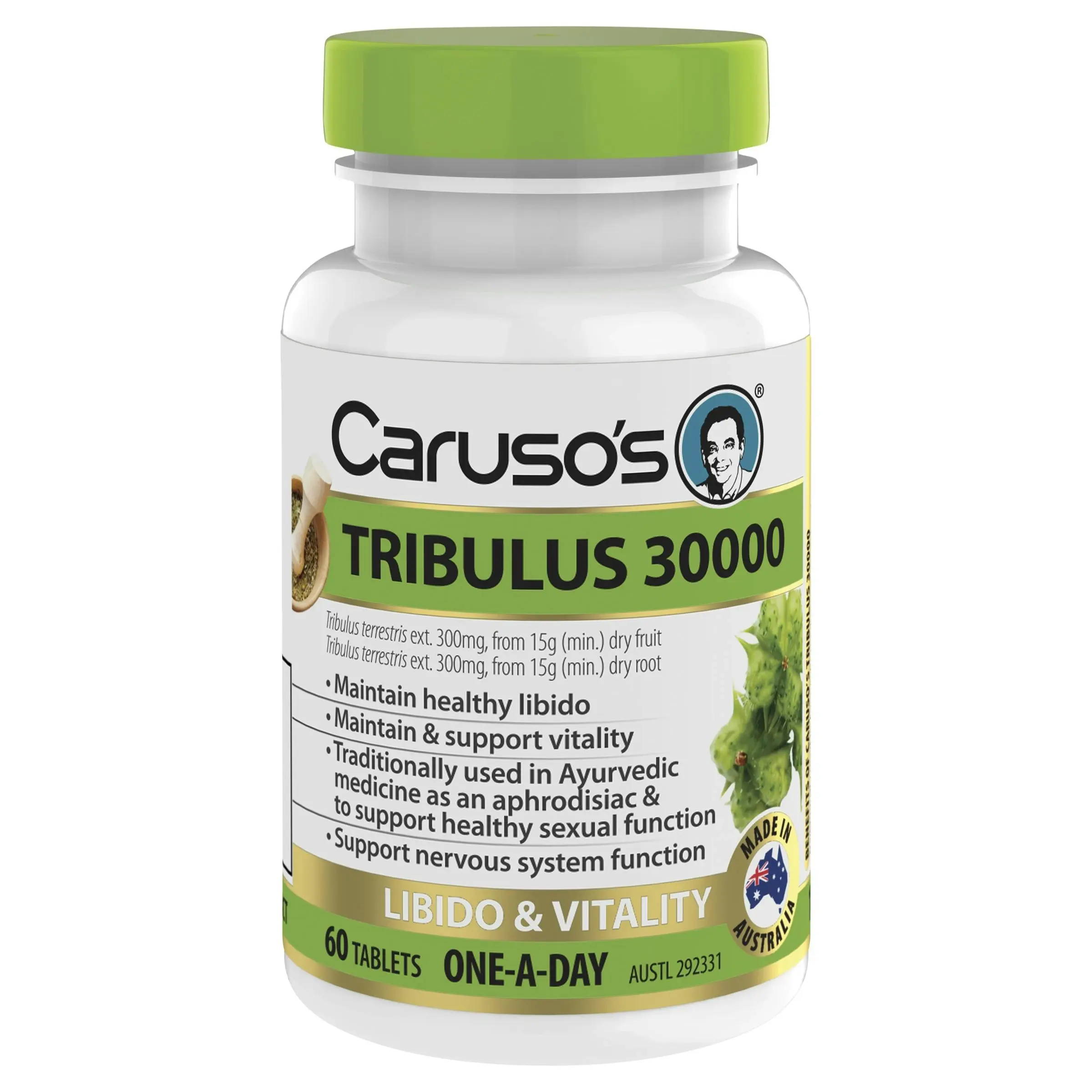 Caruso's Natural Health Tribulus 30000 60 Tablets