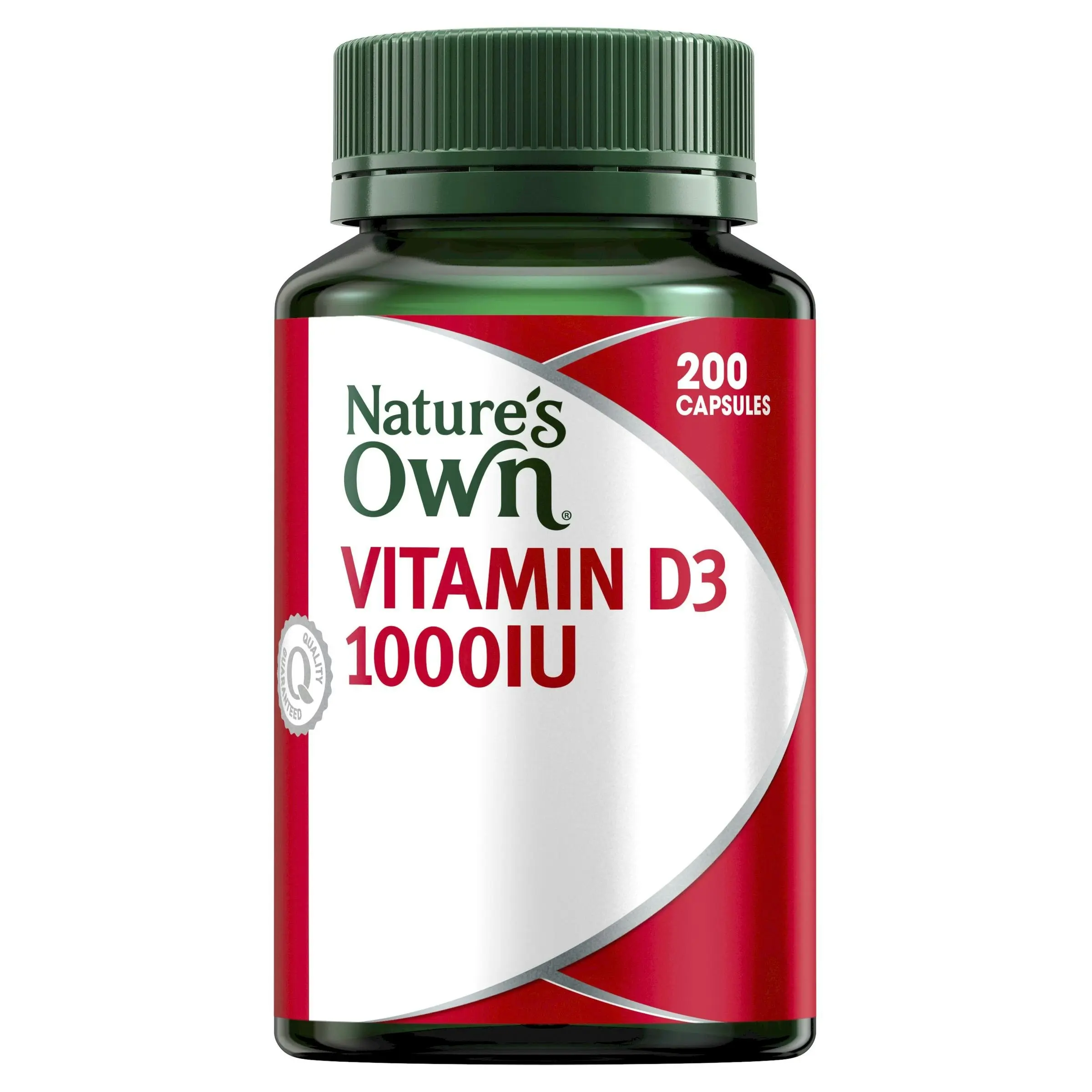 Nature's Own Vitamin D 1000Iu 200 Capsules