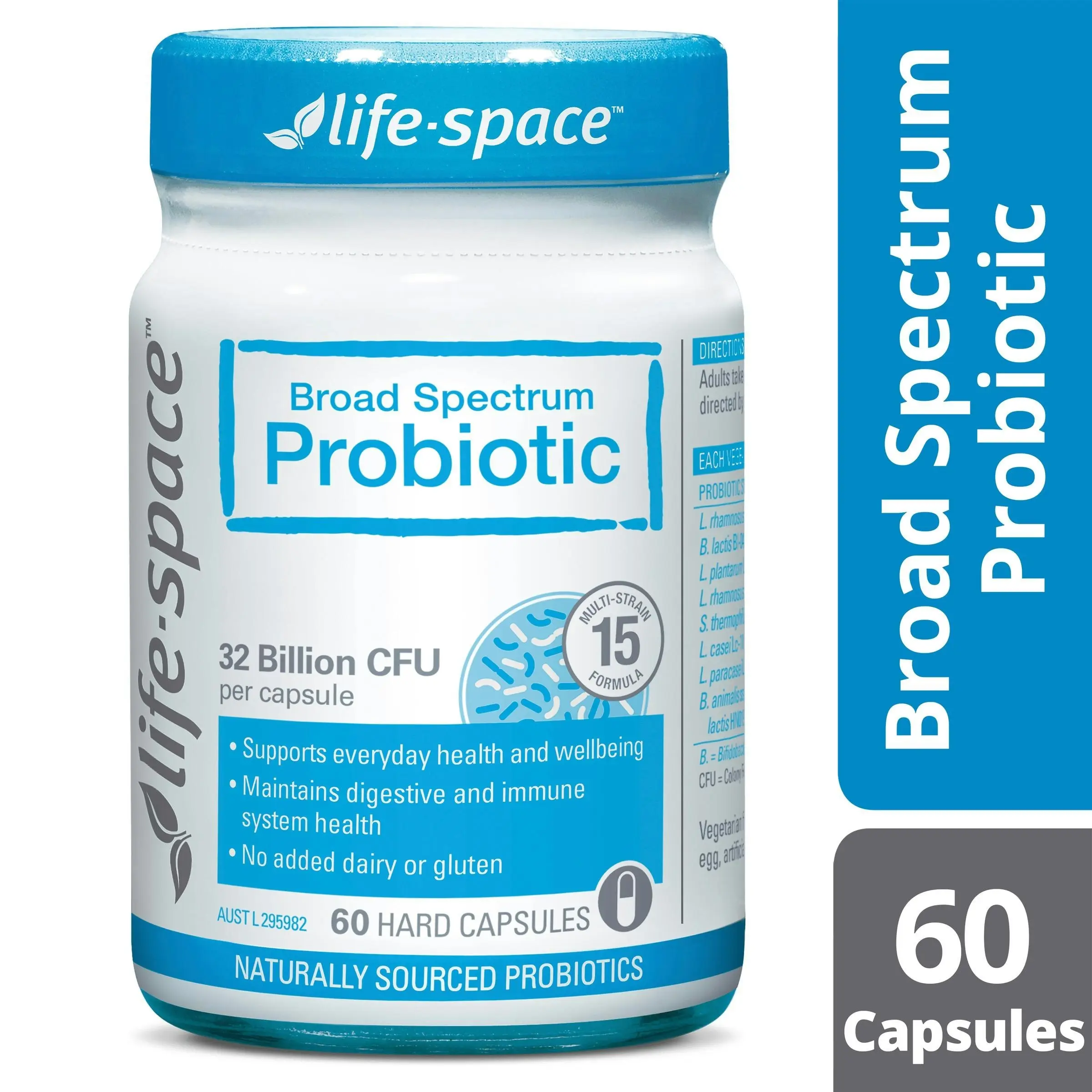 Life-Space Broad Spectrum Probiotic 60 Hard Capsules