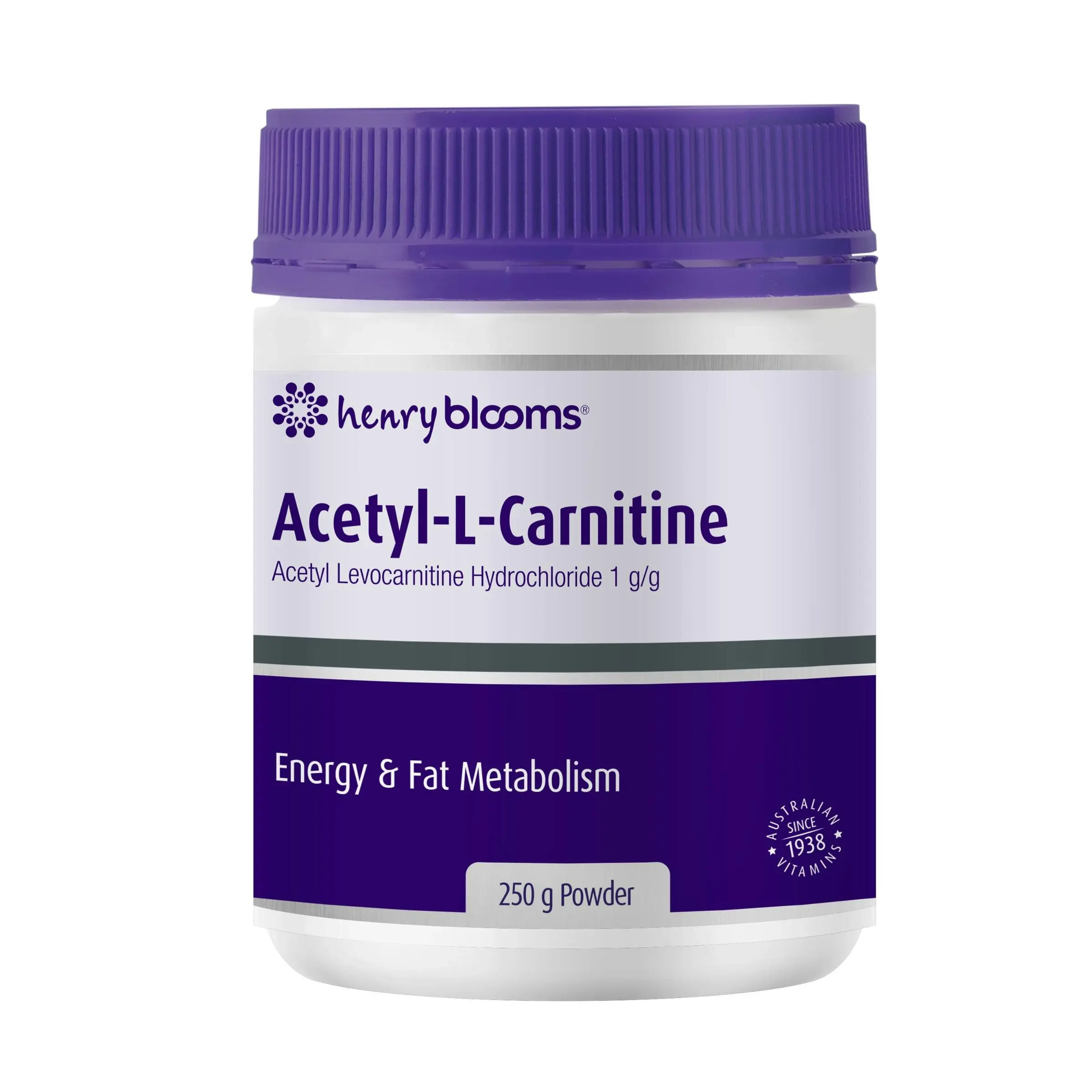 Henry Blooms Acetyl-L-Carnitine Powder 250g