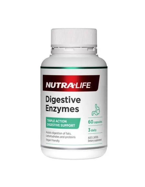 Nutra-Life Digestive Enzymes 60 Capsules