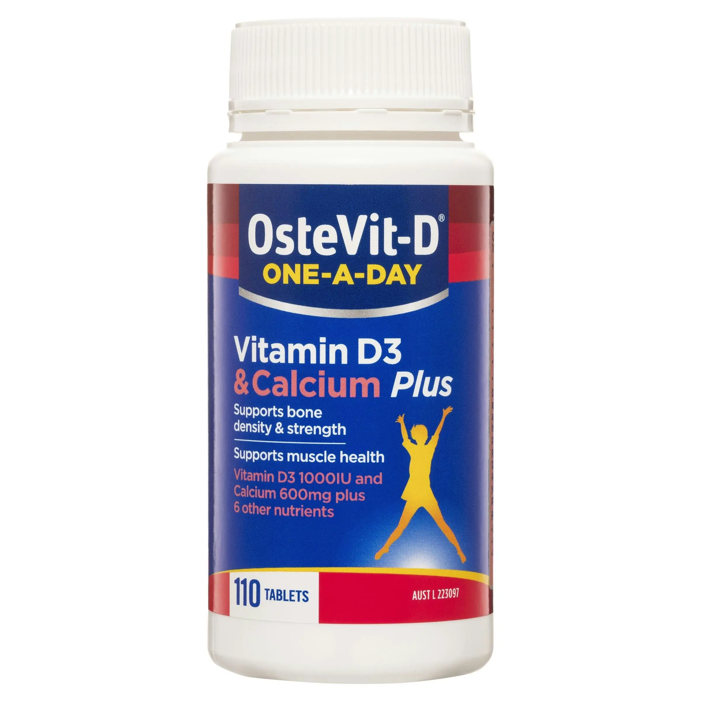 OsteVit-D One-A-Day Vitamin D3 & Calcium Plus