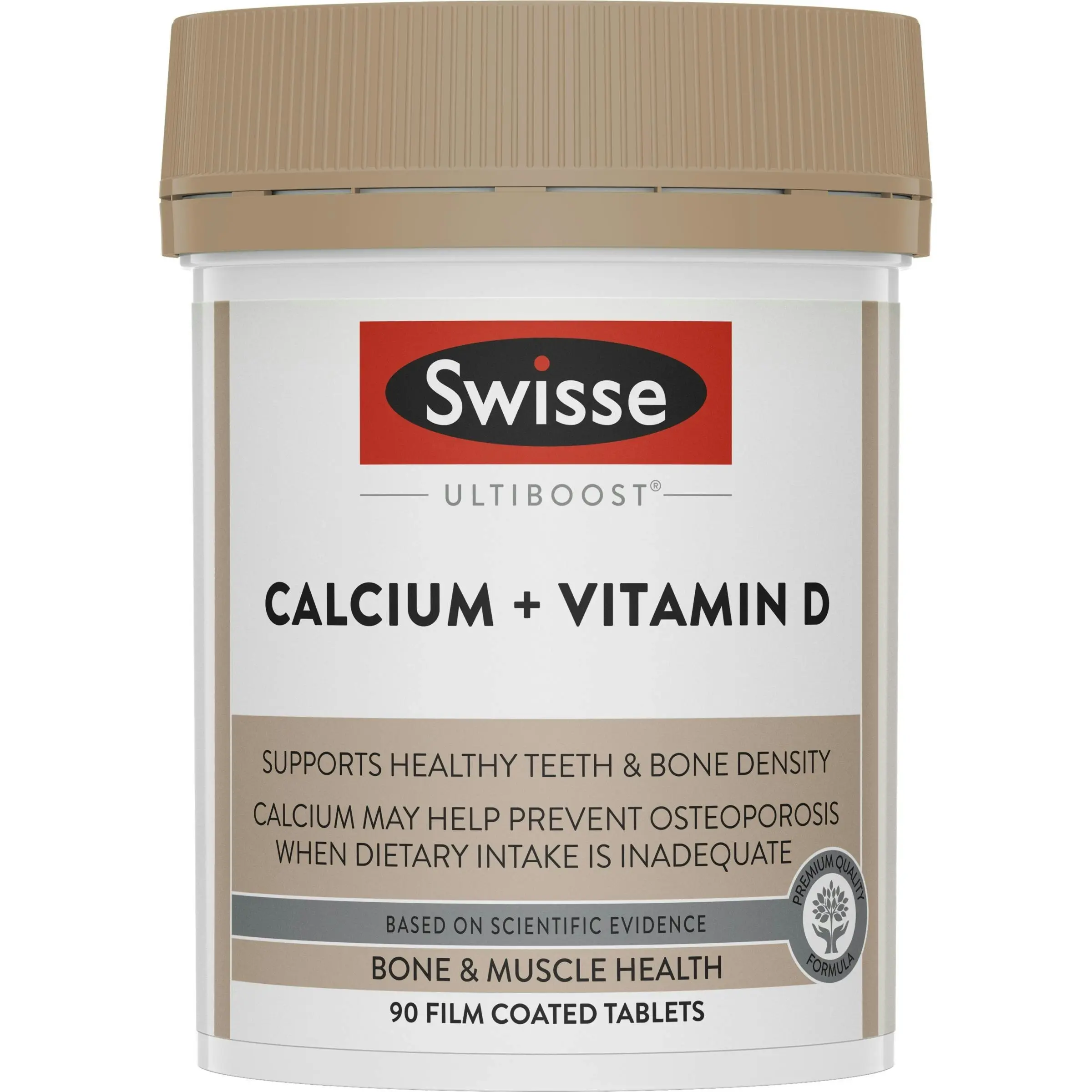 Swisse Ultiboost Calcium + Vitamin D 90 Tablets