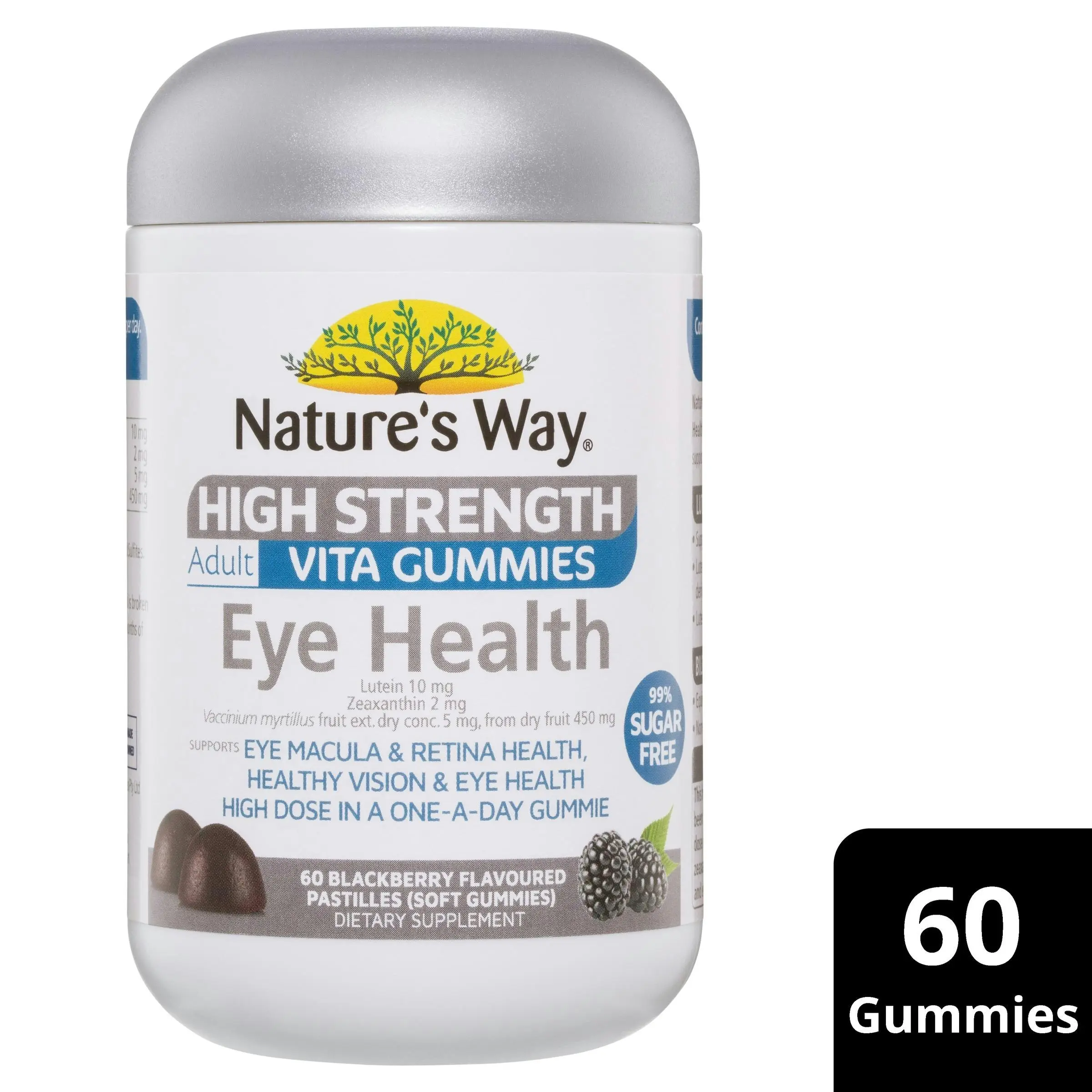 Nature's Way High Strength Adult Vita Gummies Eye Health 60's