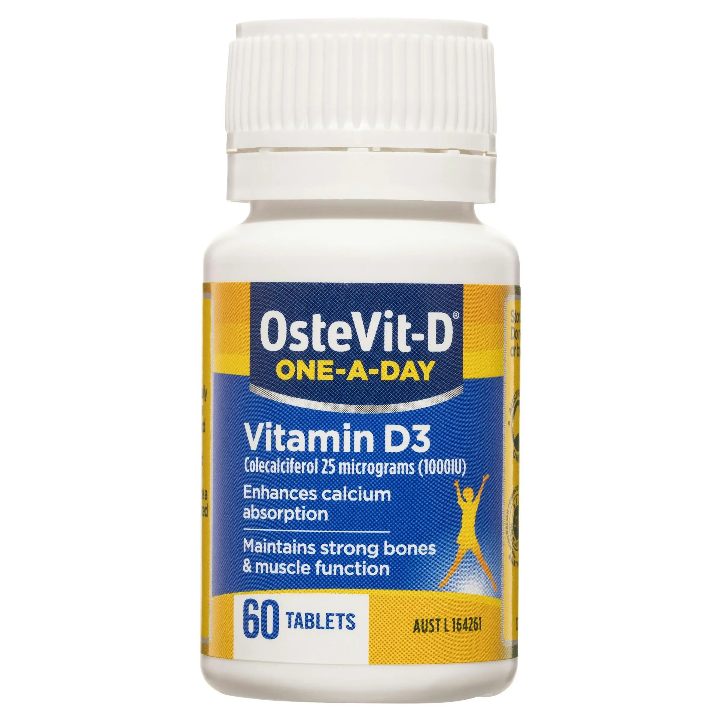 OsteVit-D One-A-Day Vitamin D3 60 Tablets