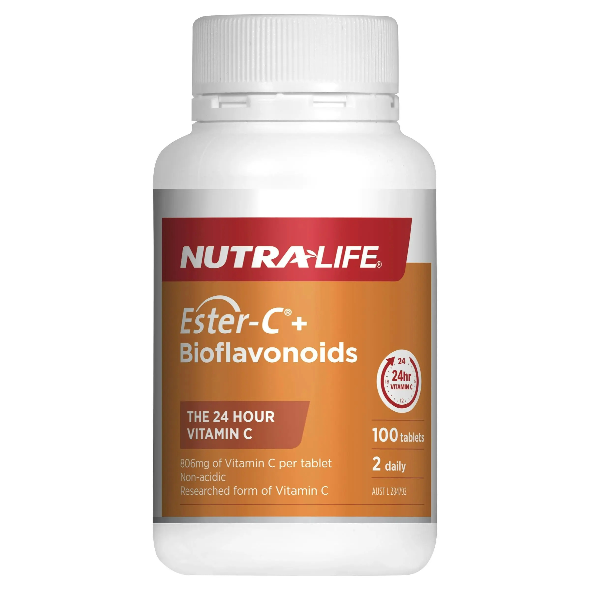 Nutra-Life Ester-C + Bioflavonoids 100 Tablets