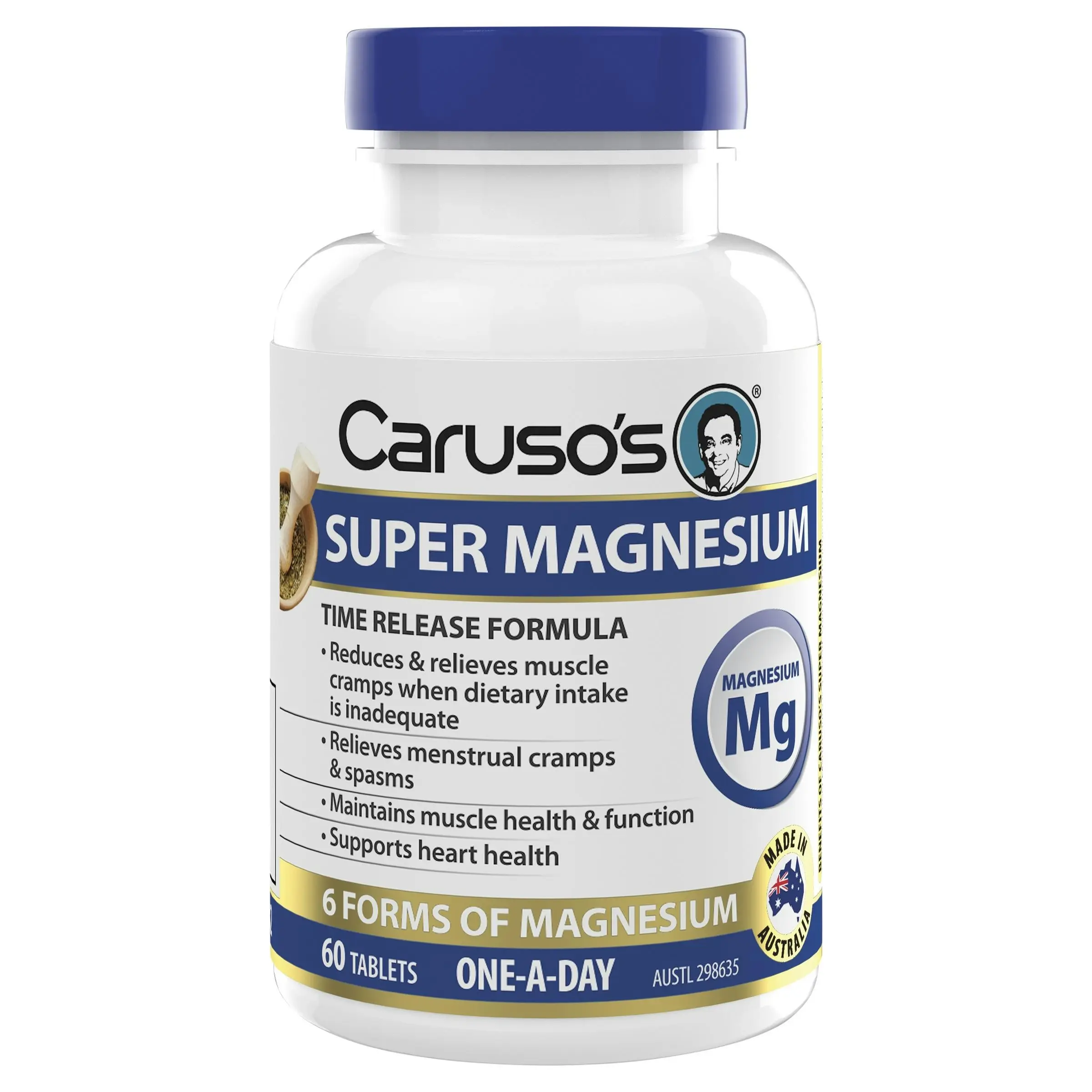 Caruso's Natural Health Super Magnesium 60 Tablets