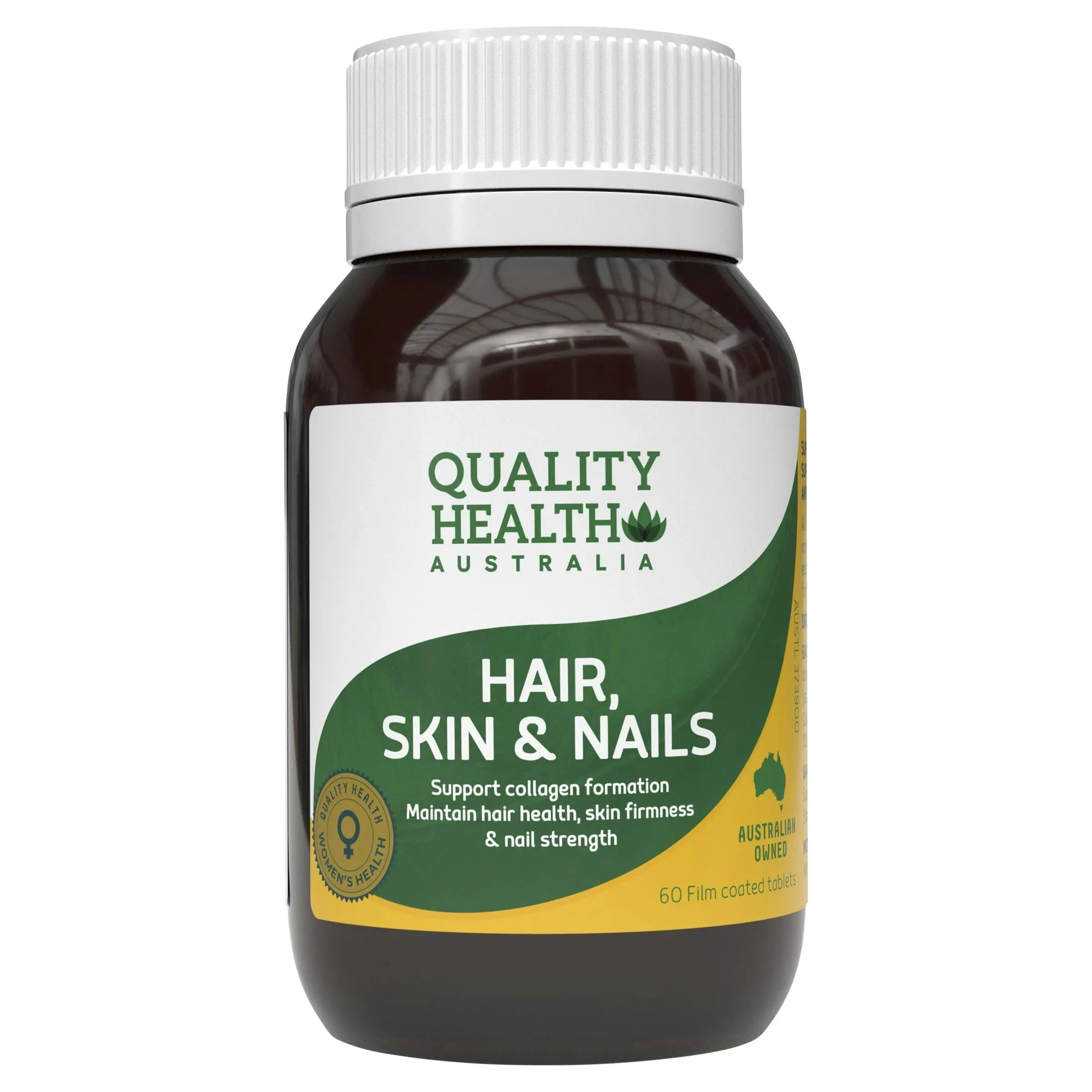 Quality Health Hair, Skin & Nails 60 Tablets