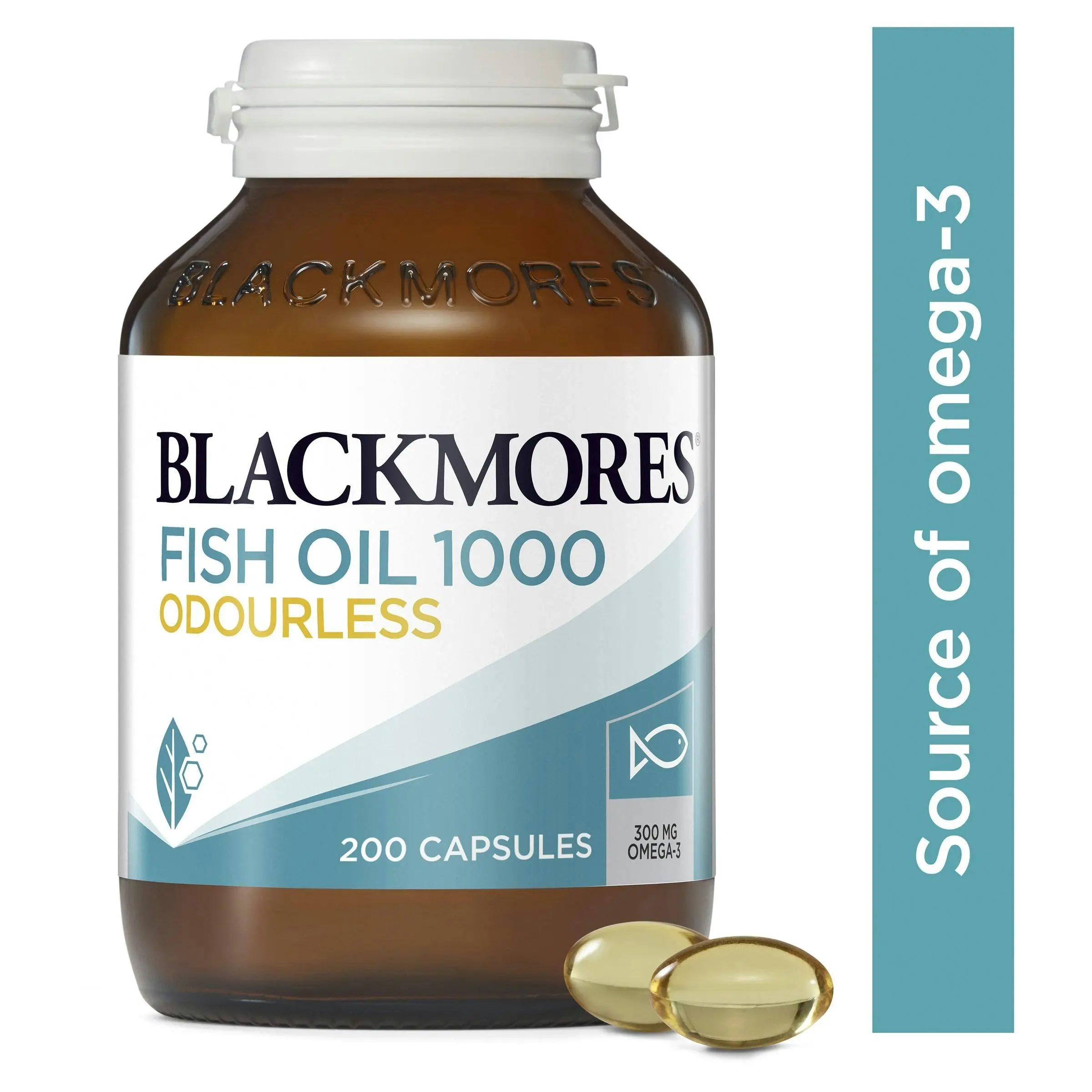 Blackmores Odourless Fish Oil 1000mg 200 Capsules