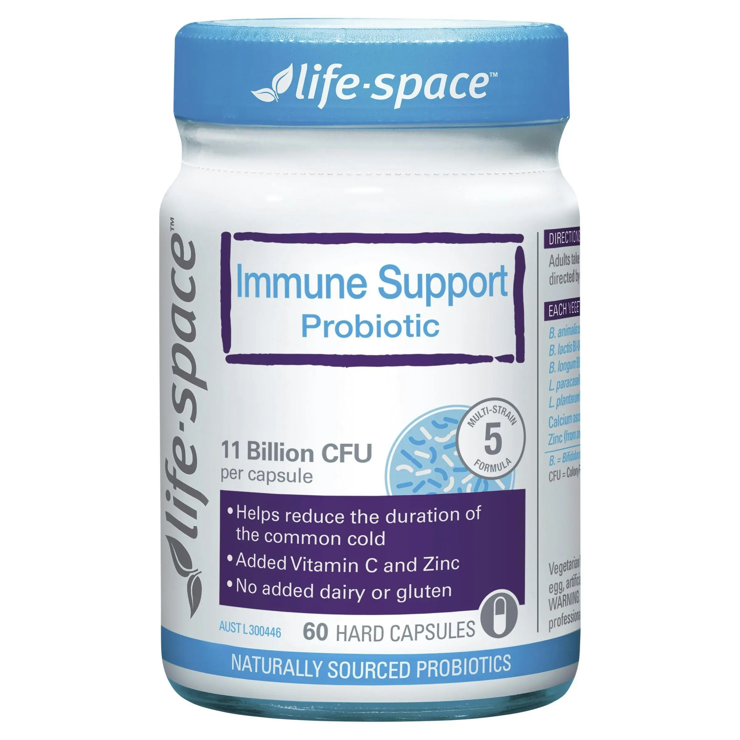 Life-Space Immune Support Probiotic 60 Hard Capsules