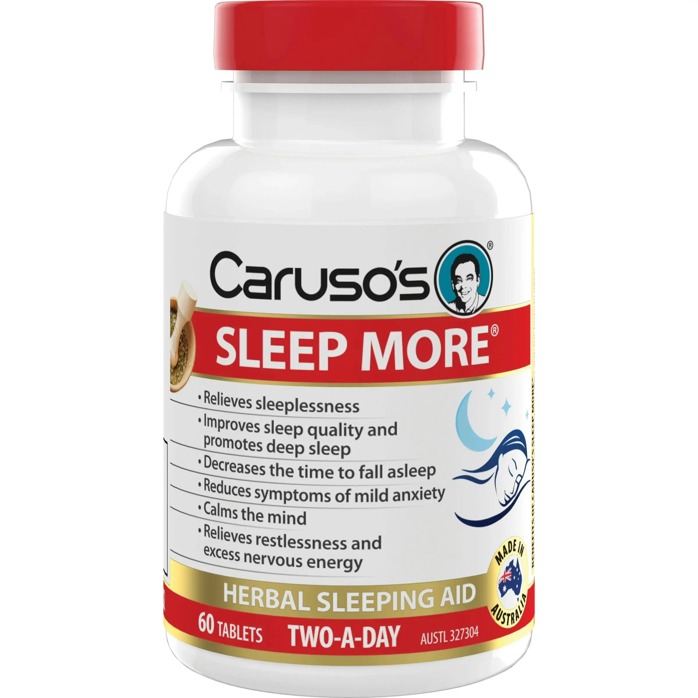 Caruso's Natural Health Sleep More 60 Tablets