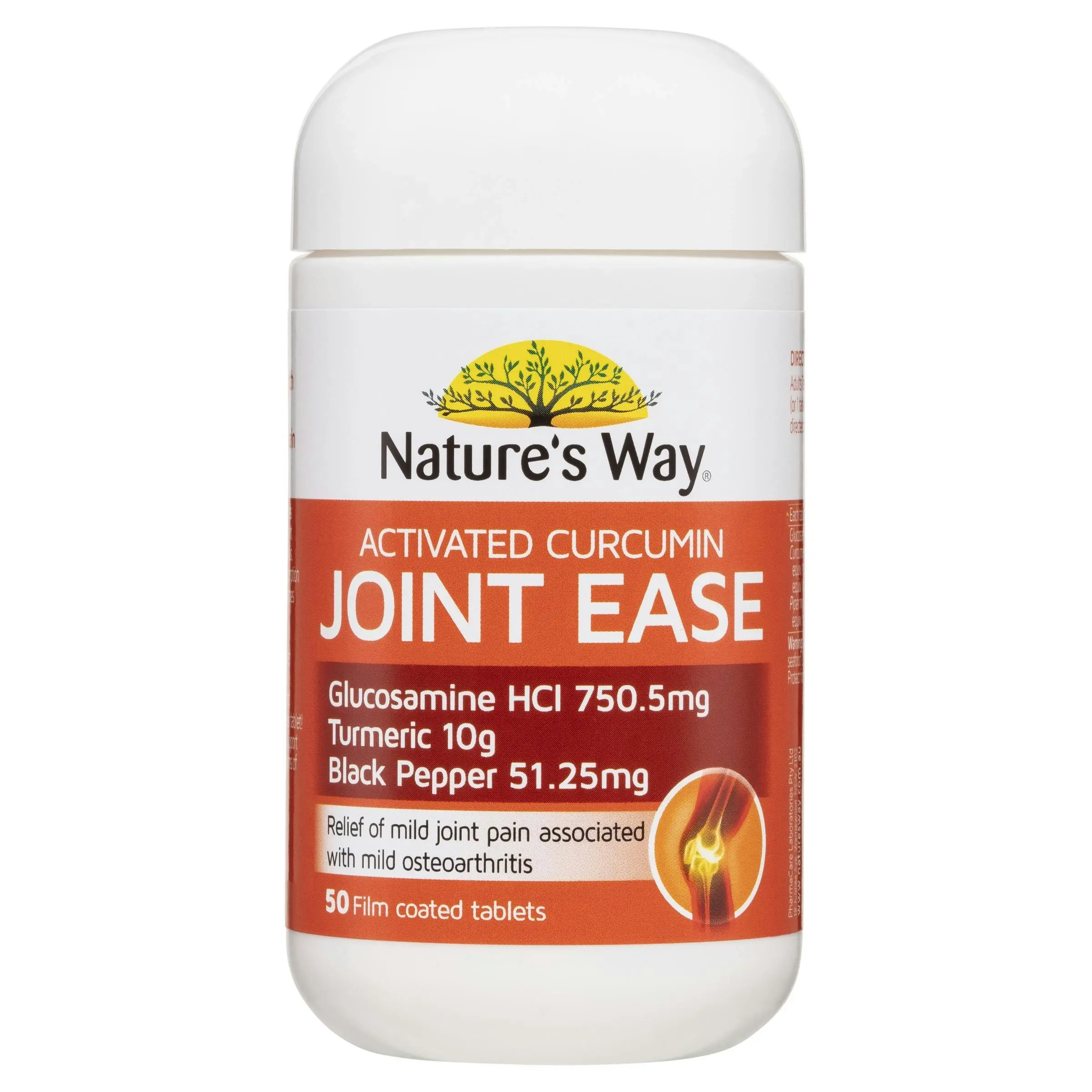 Nature's Way Activated Curcumin Joint Ease 50 Tablets