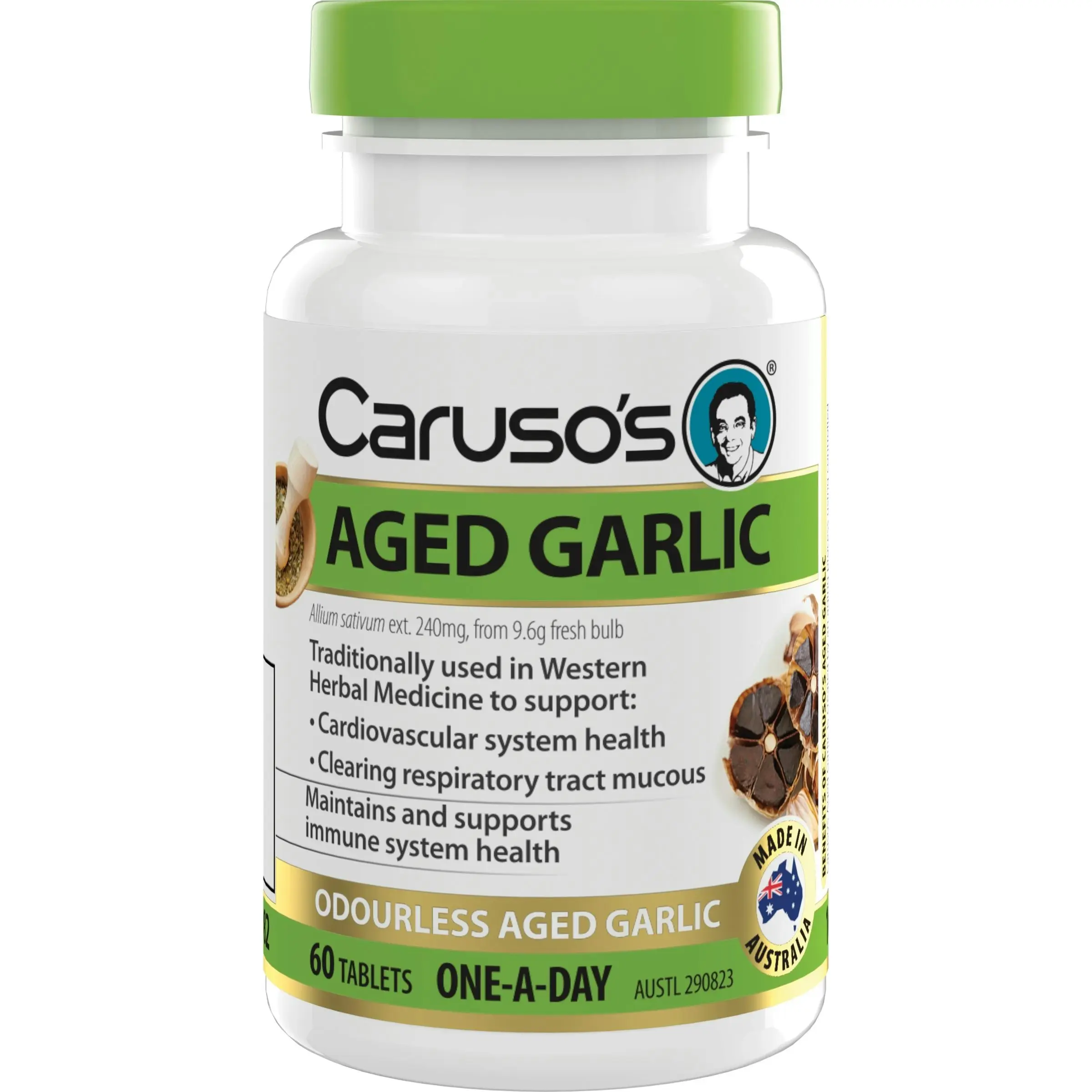 Caruso's Natural Health Aged Garlic 60 Tablets