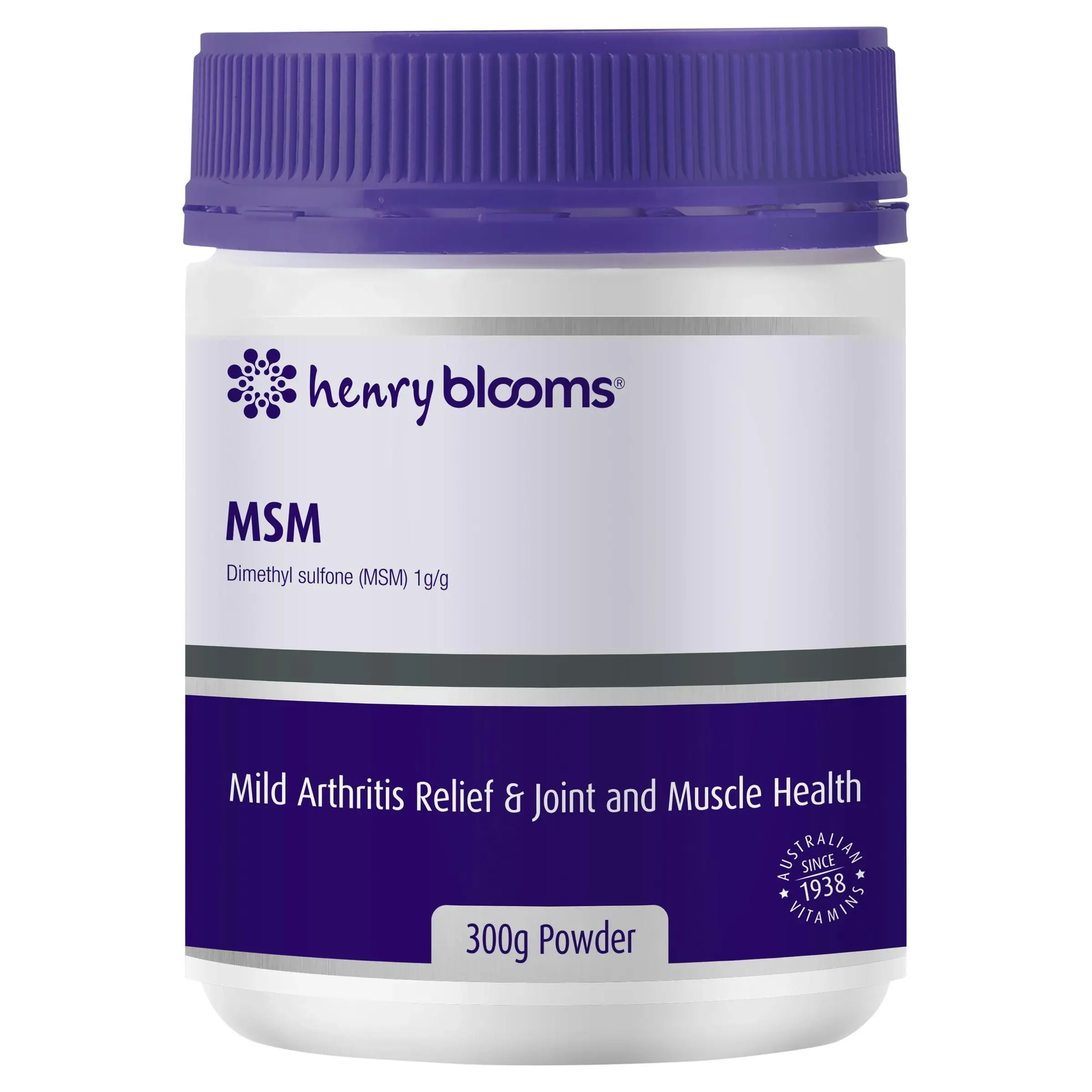 Henry Blooms Msm Powder 300g