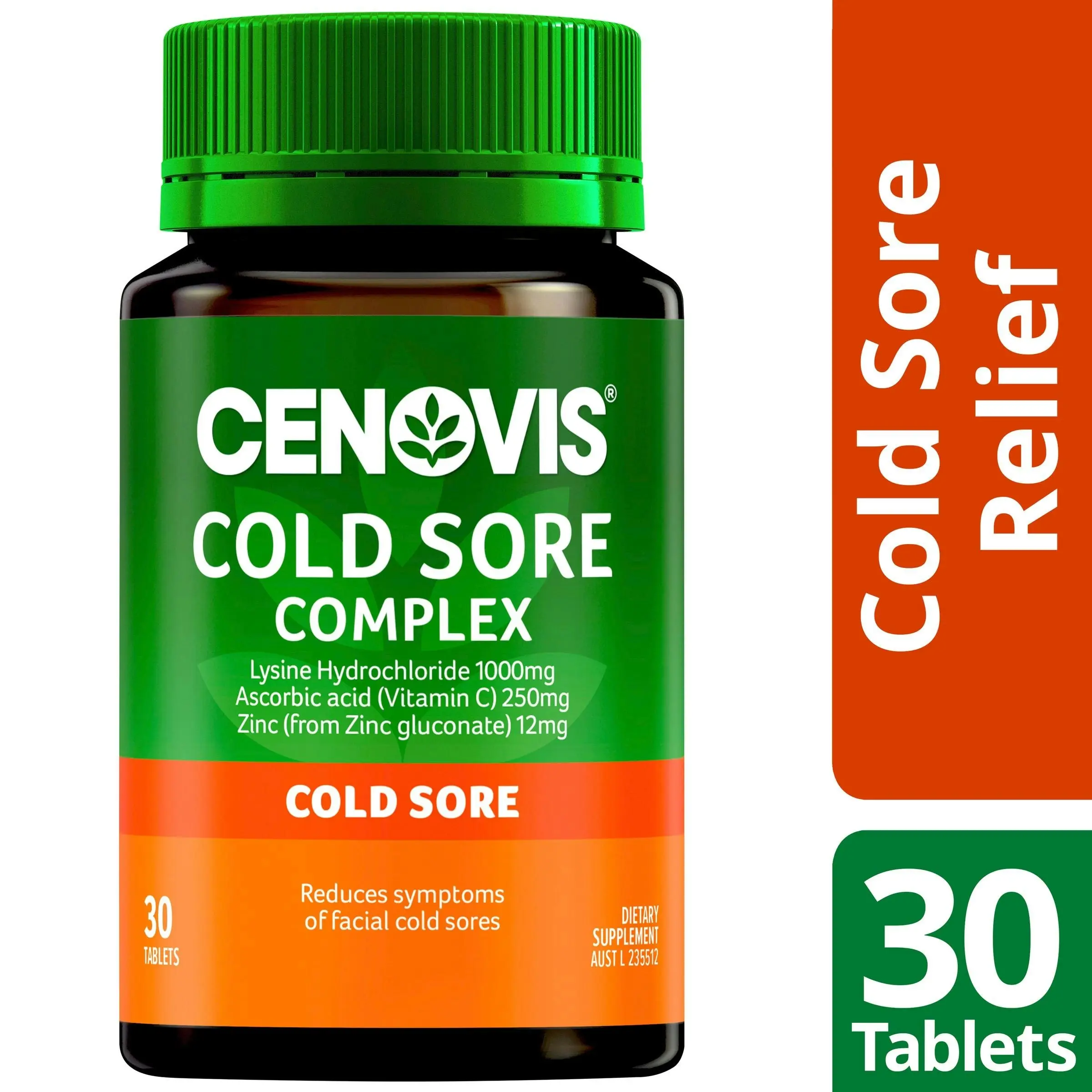 Cenovis Cold Sore Complex 30 Tablets