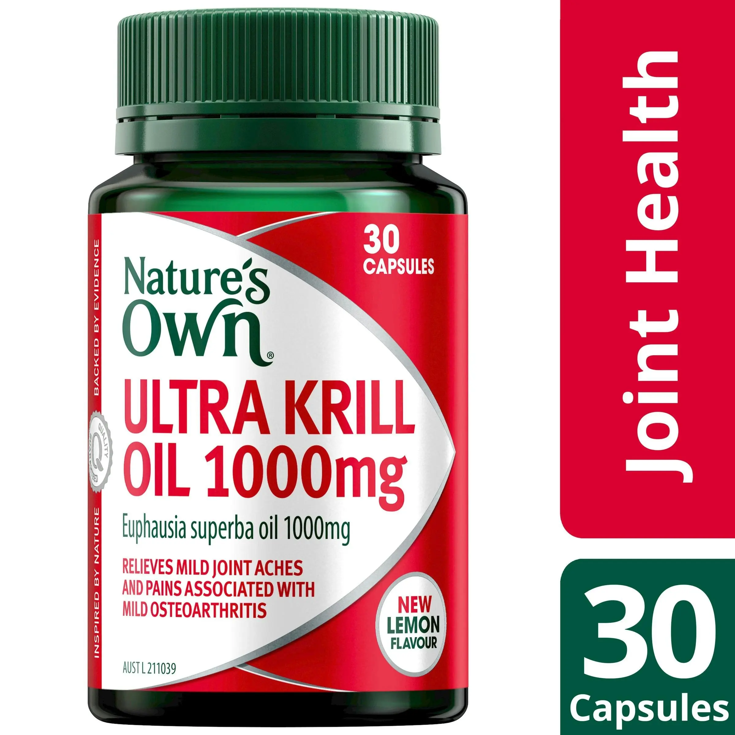 Nature's Own Ultra Krill Oil 1000Mg 30 Capsules