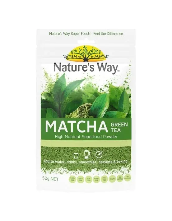 Nature's Way SuperFoods Matcha Green Tea 50g