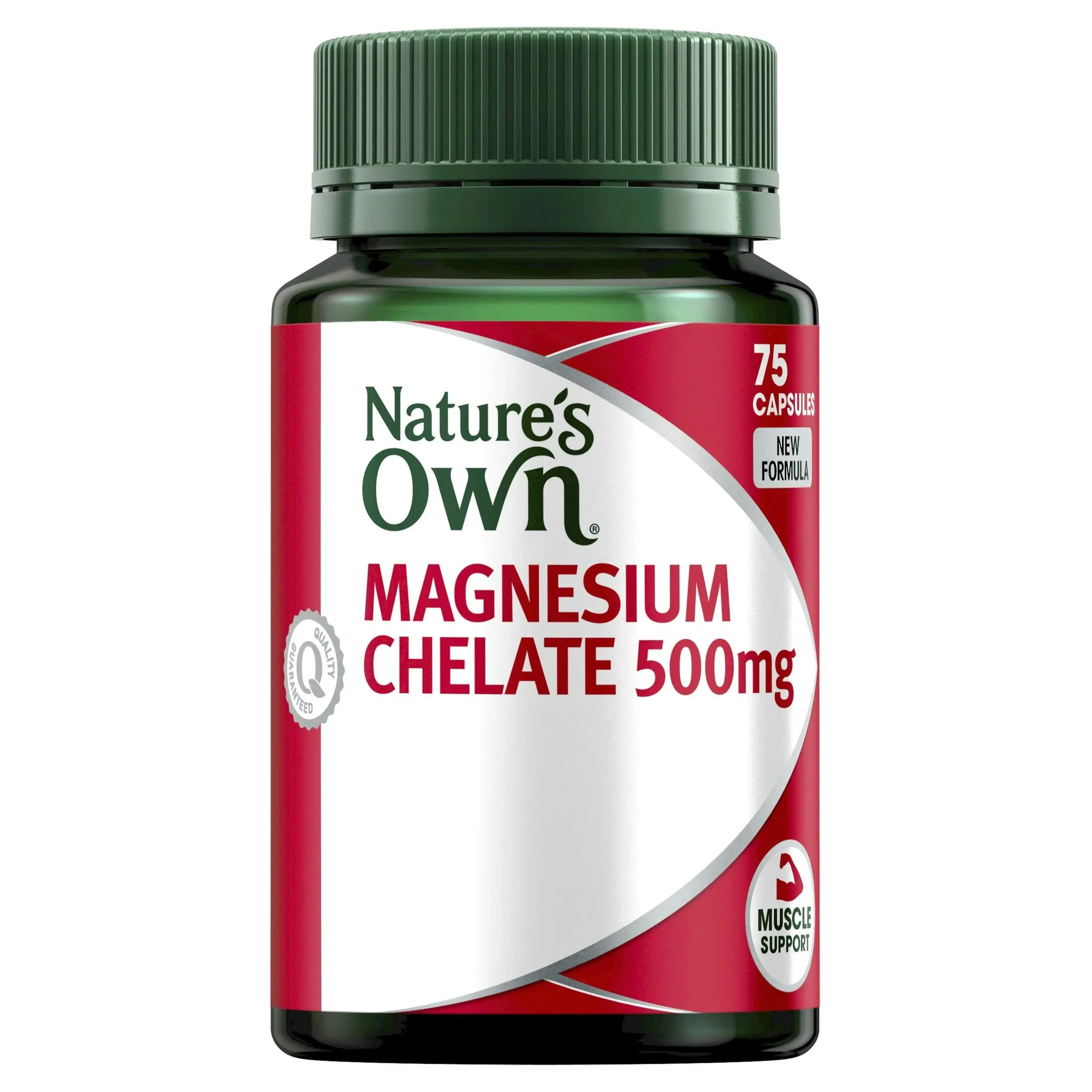 Nature's Own Magnesium Chelate 500Mg 75 Capsules