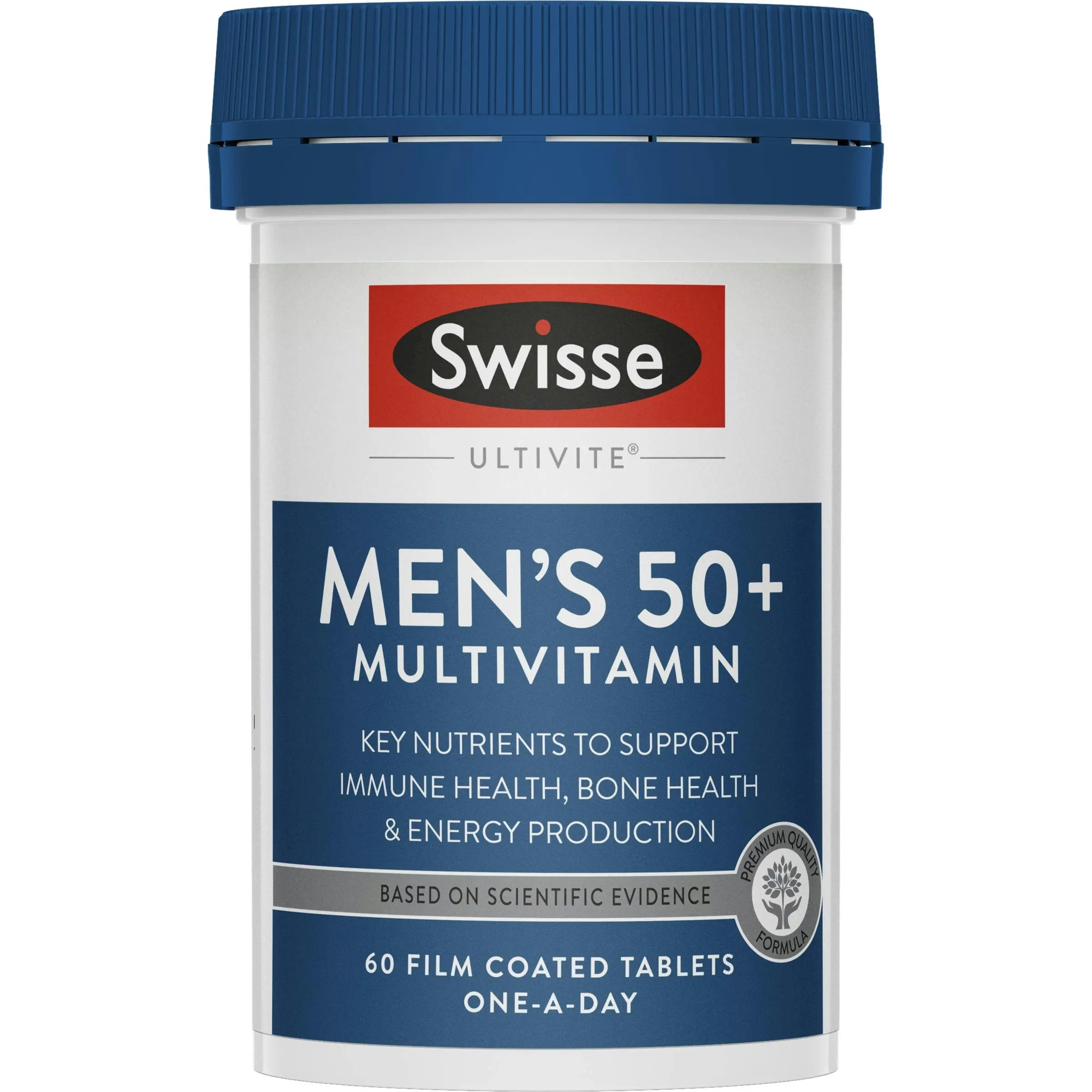 Swisse Ultivite Men's 50 + Multivitamin 60 Tablets