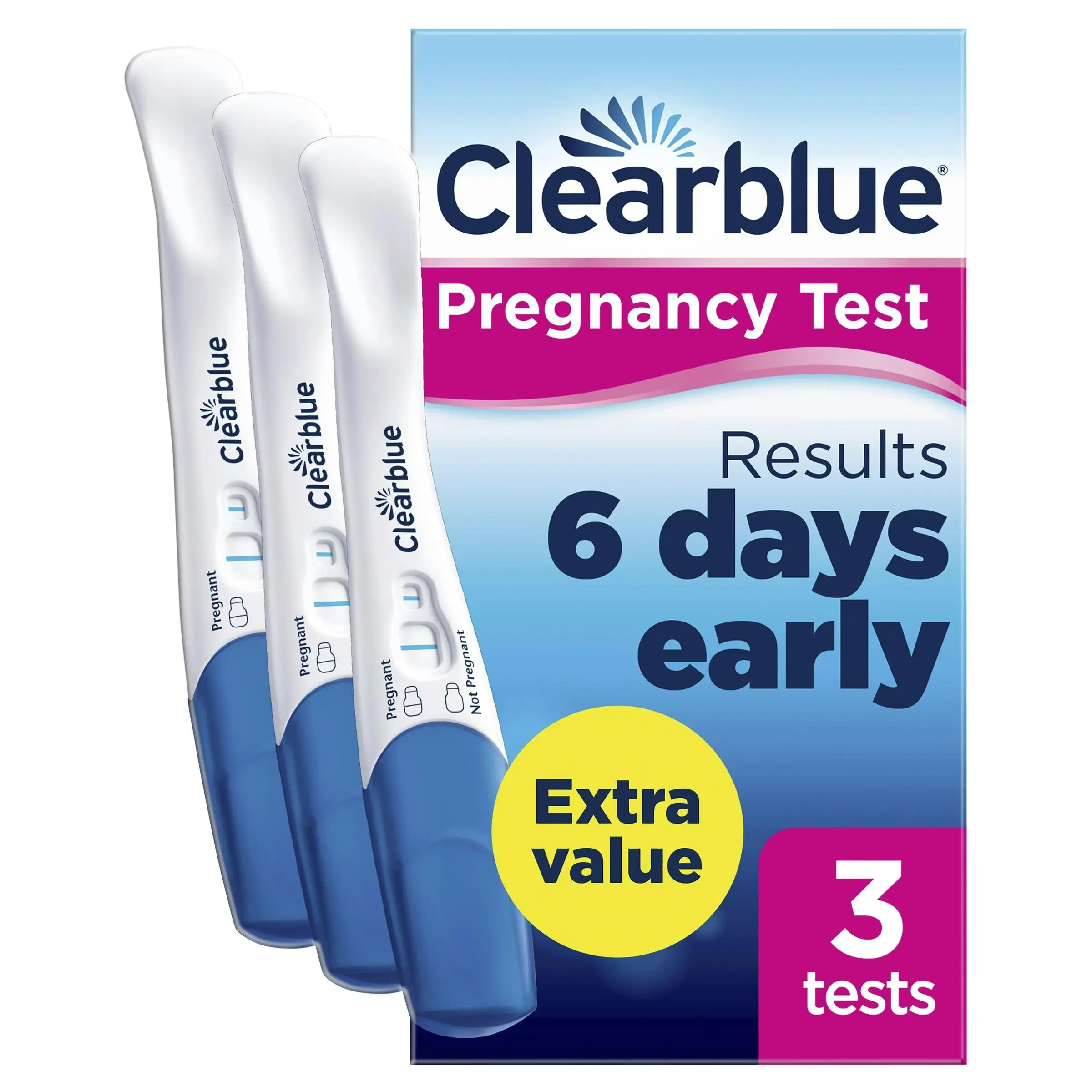 Clearblue Pregnancy Test Ultra Early 3 Tests