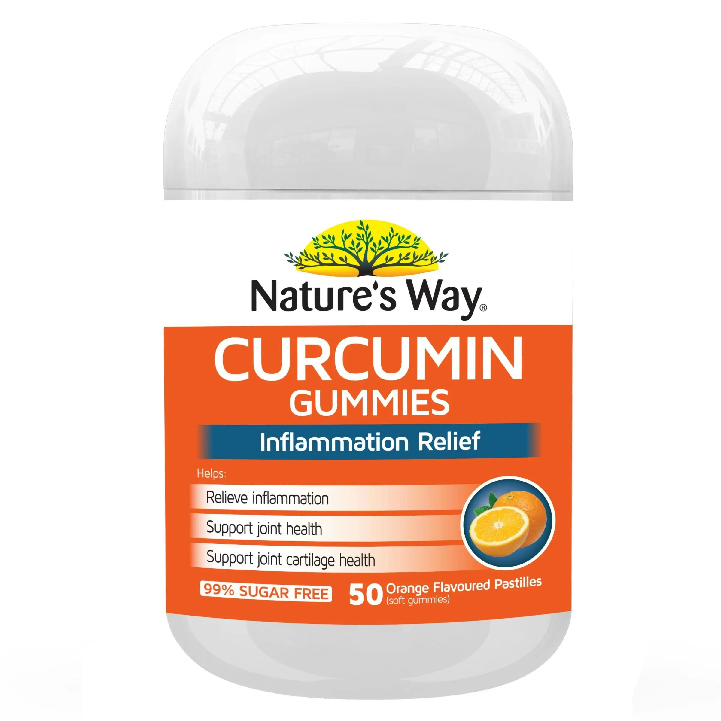 Nature's Way Curcumin Turmeric Gummies 50 Pastilles