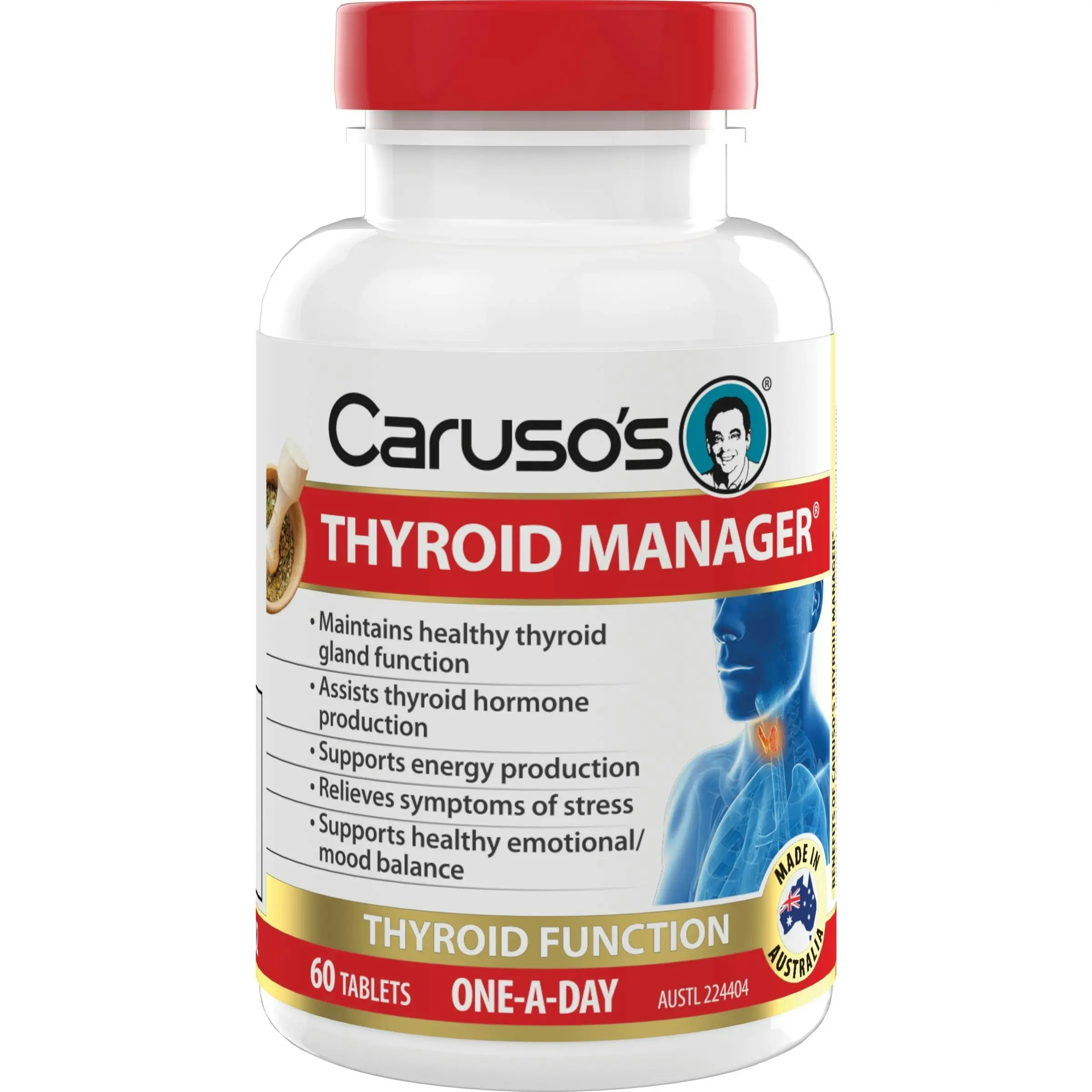 Caruso's Natural Health Thyroid Manager 60 Tablets