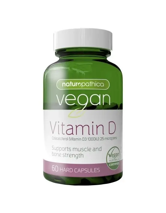 Naturopathica Vegan Vitamin D 60 Capsules