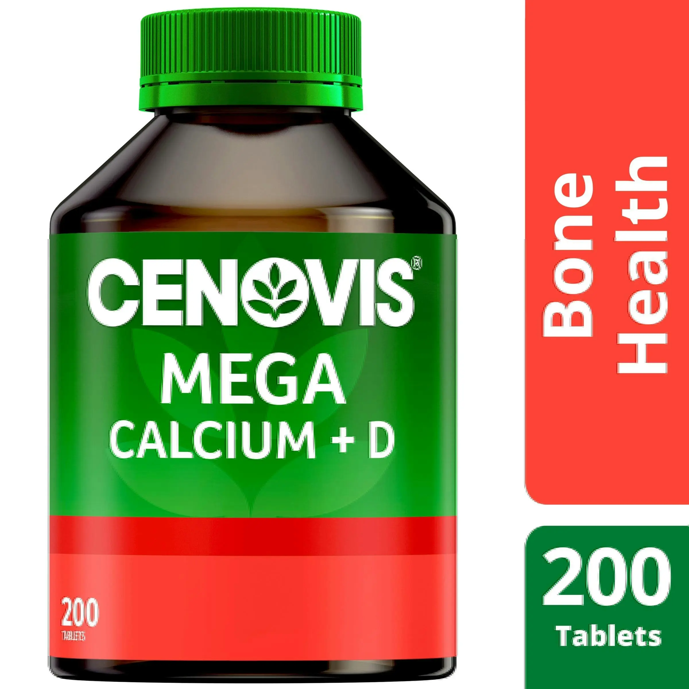 Cenovis Mega Calcium + D Value Pack 200 Tablets