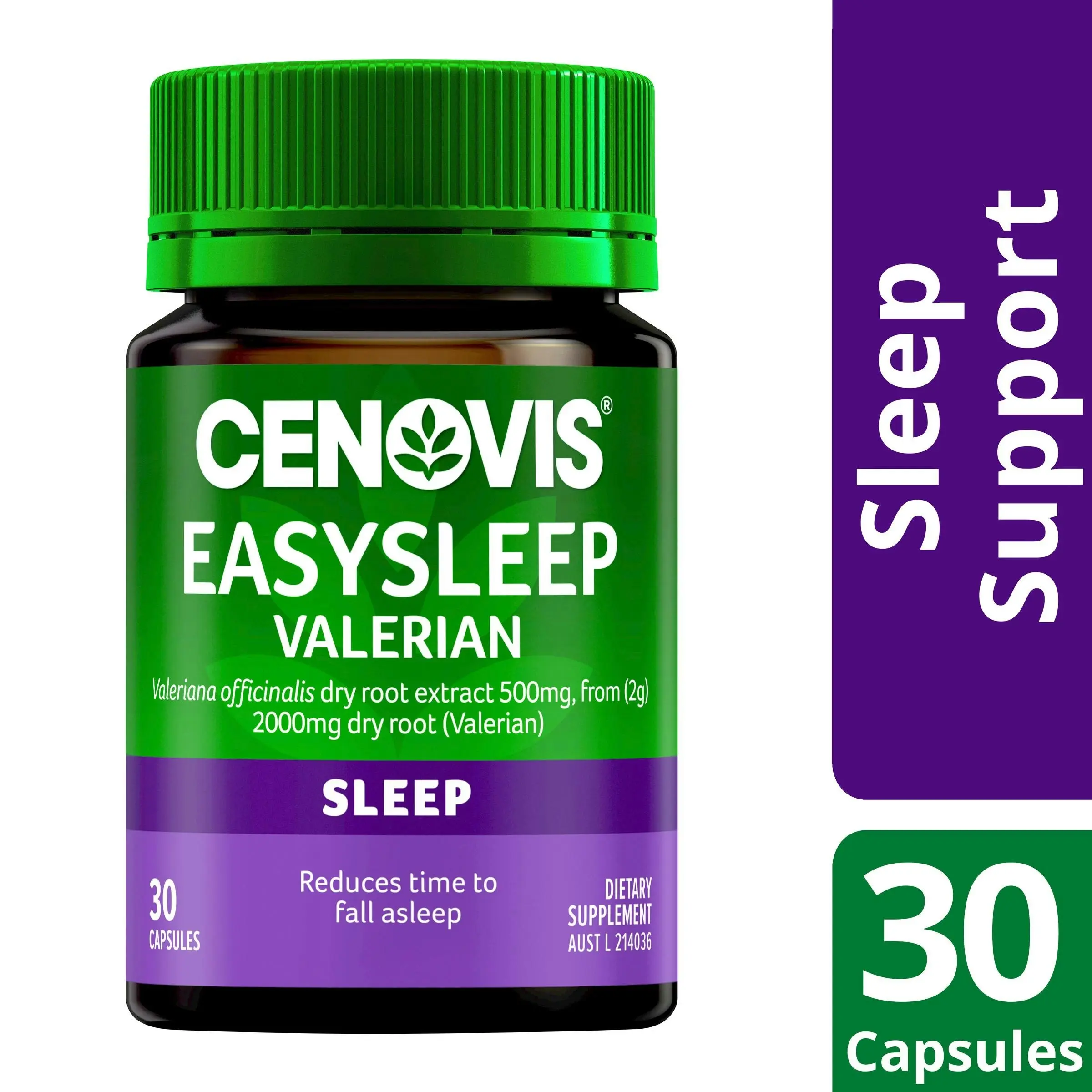 Cenovis Easy Sleep Valerian 2000 30 Capsules