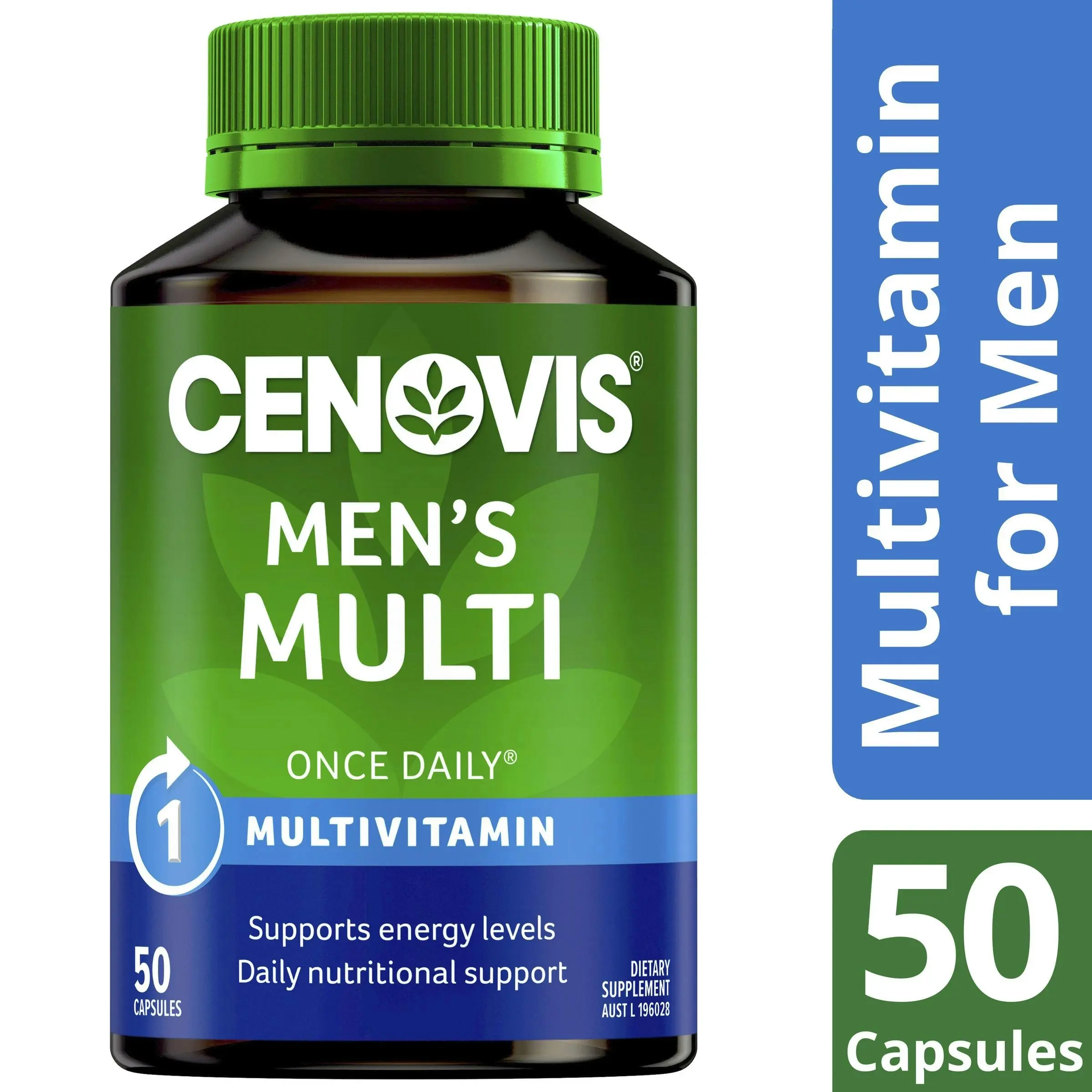 Cenovis Once Daily Men's Multi 50 Capsules