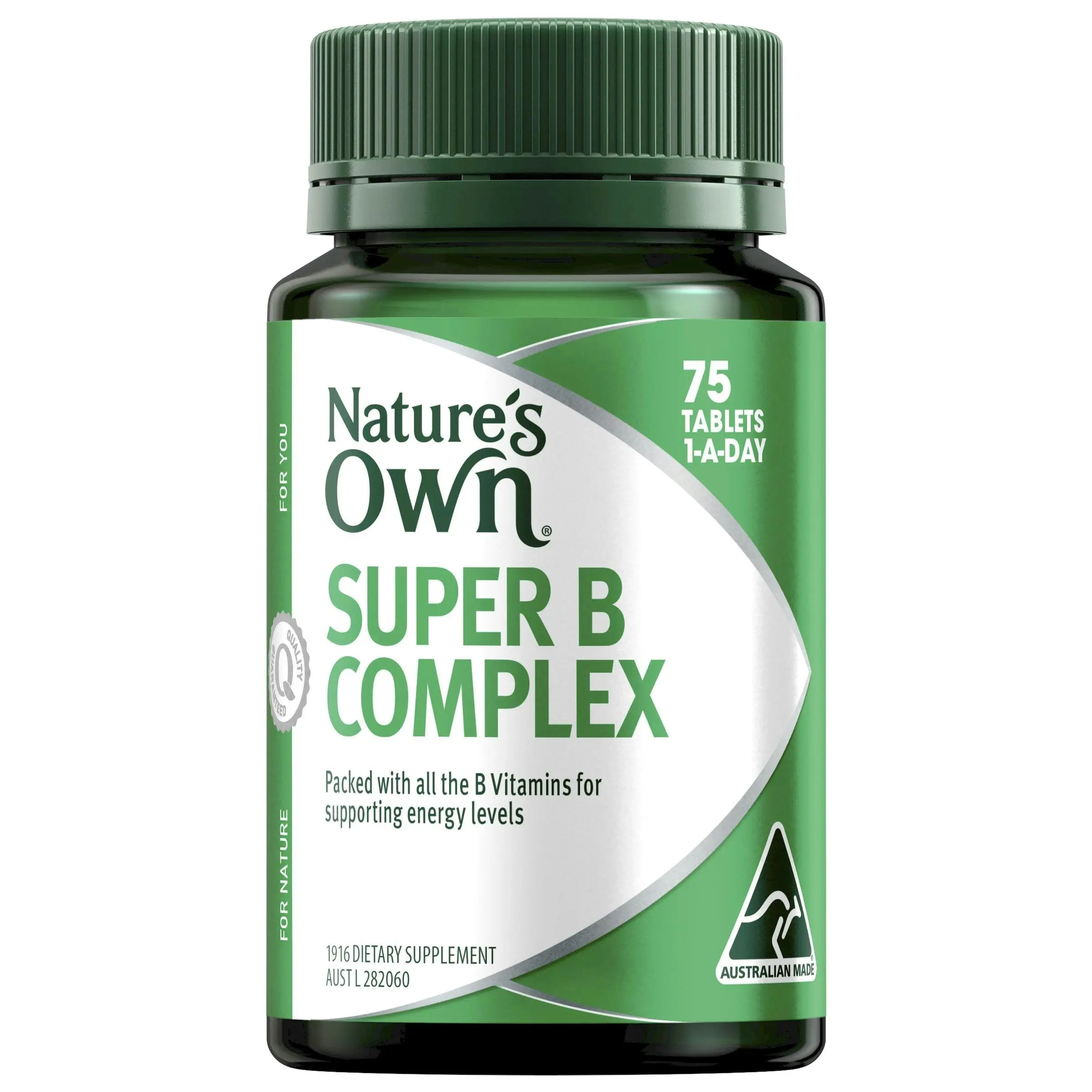 Nature's Own Super B Complex 75 Tablets