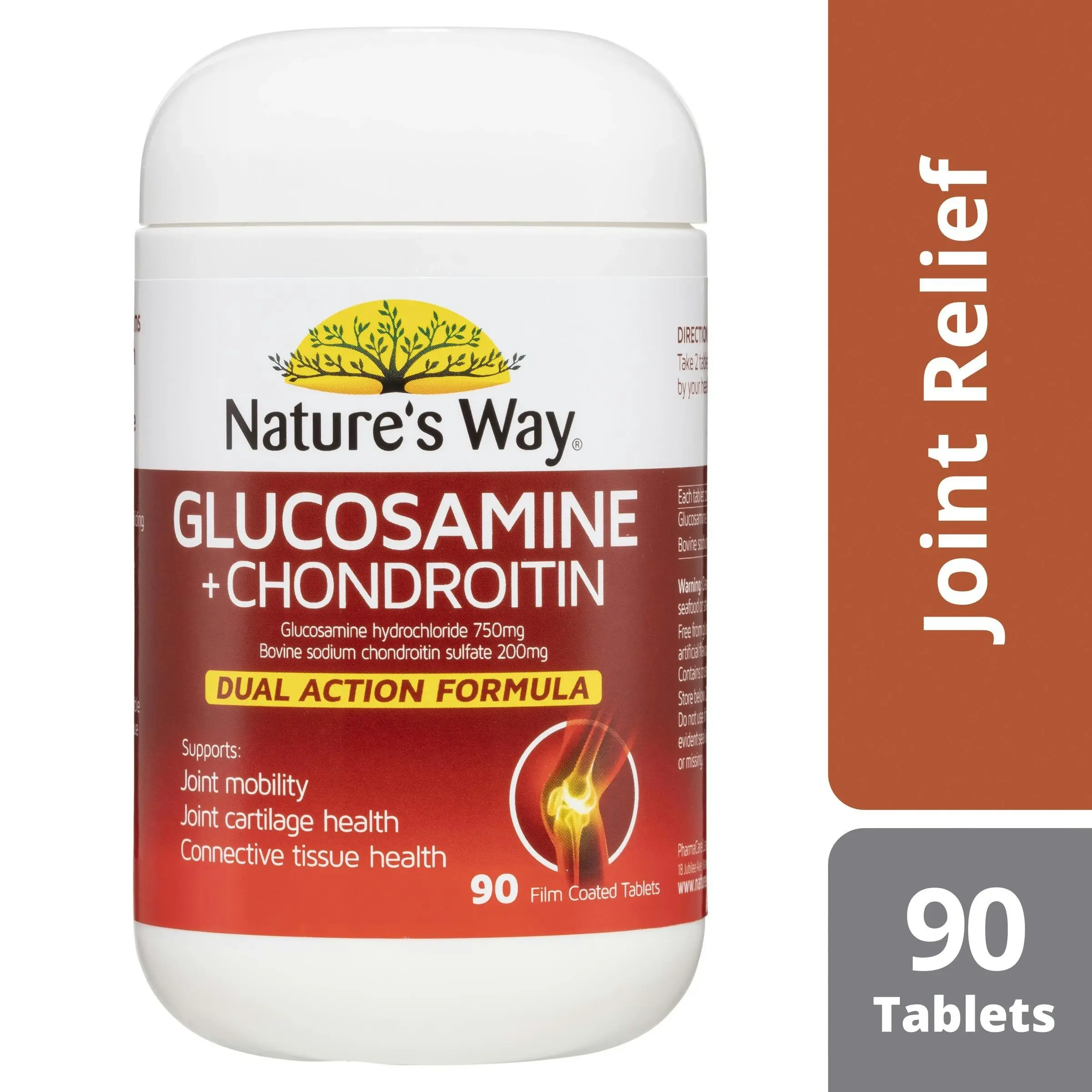 Nature's Way Glucosamine Plus Chondroitin 90 Tablets