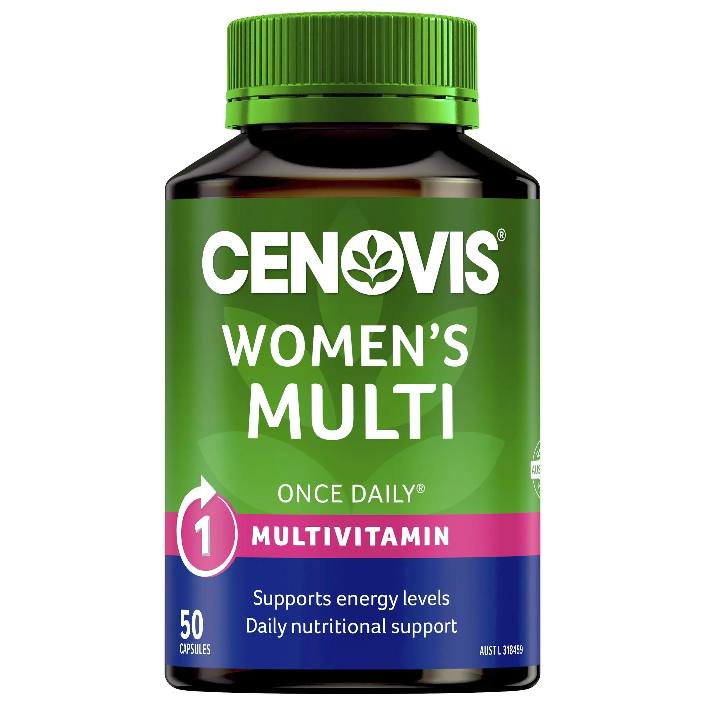 Cenovis Once Daily Women's Multi 50 Capsules